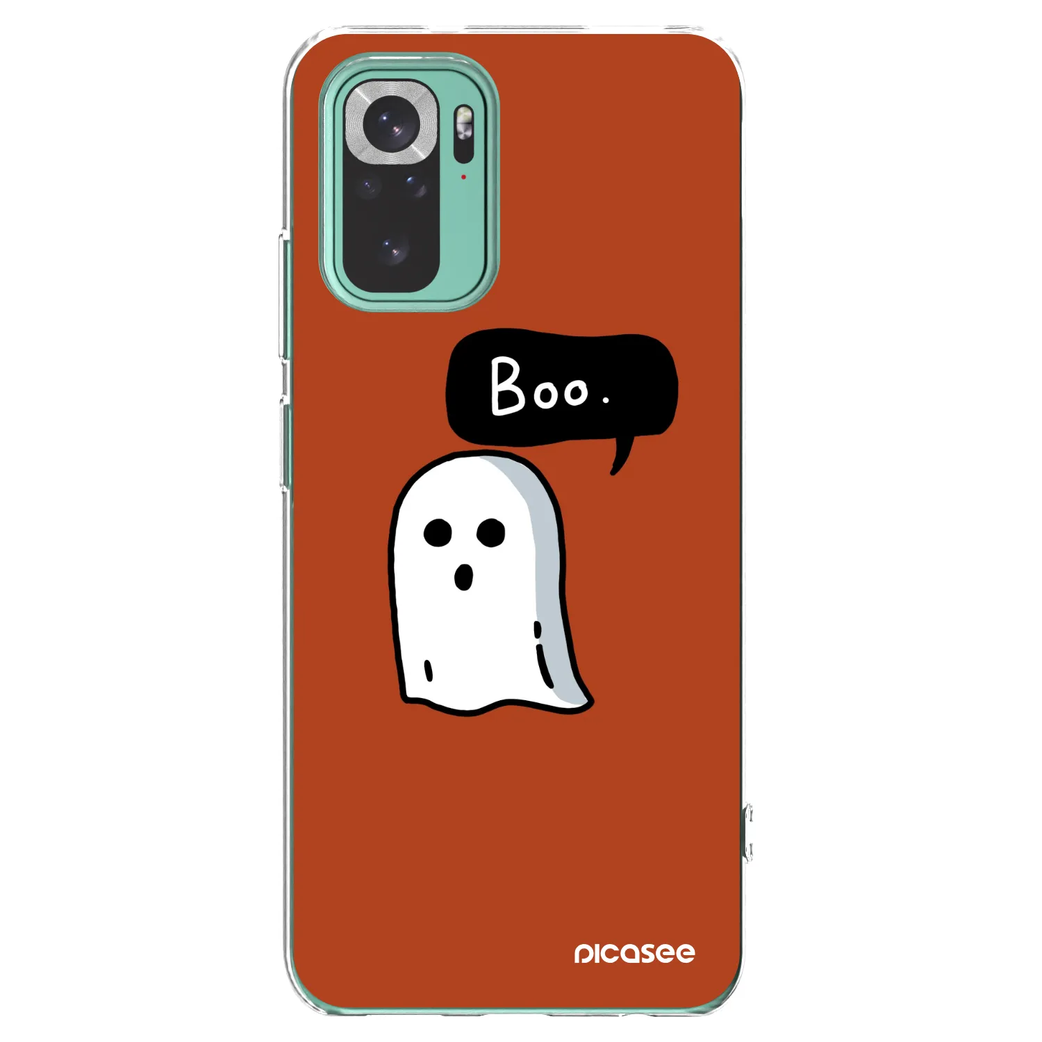 Picasee silikonska prozirna maskica za Xiaomi Redmi Note 10 Pro - Boo