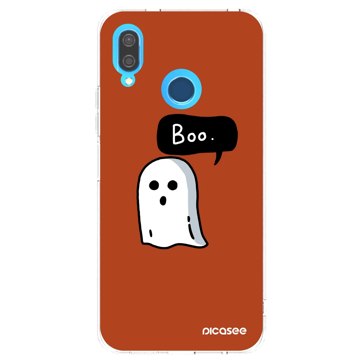 Picasee silikonska prozirna maskica za Huawei P20 Lite - Boo