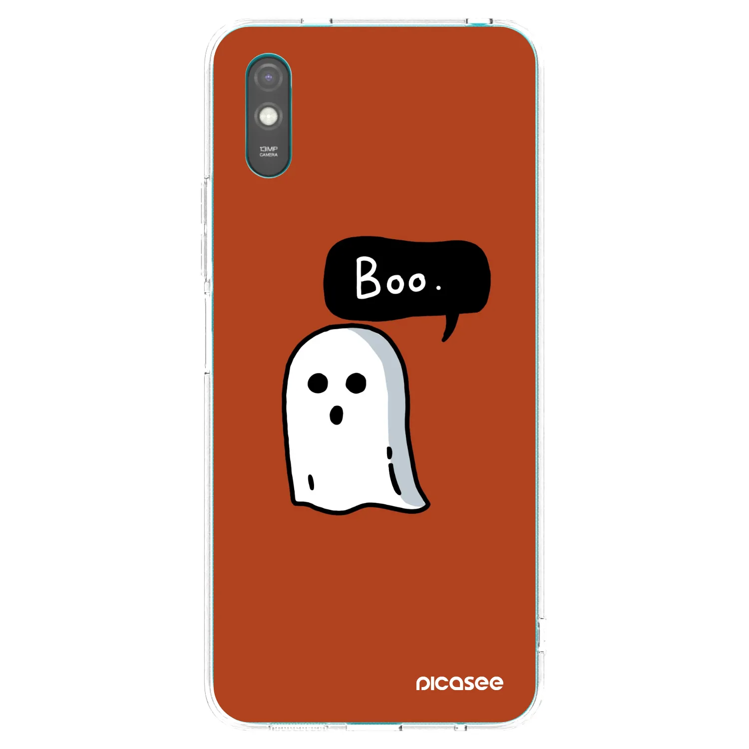 Picasee silikonska prozirna maskica za Xiaomi Redmi 9AT - Boo