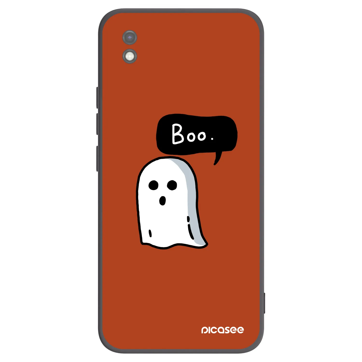 Picasee crna silikonska maskica za Xiaomi Redmi 9AT - Boo