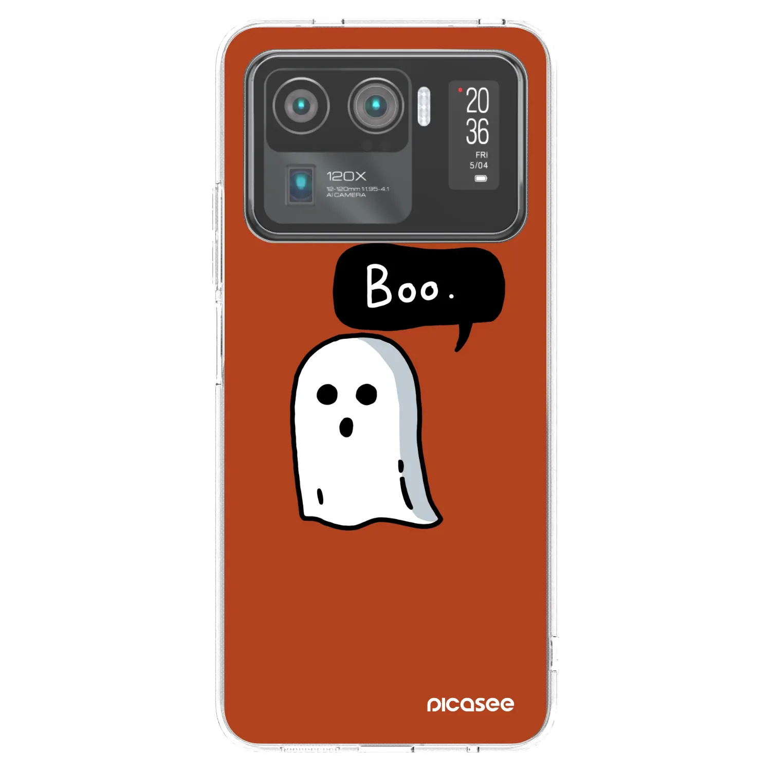 Picasee silikonska prozirna maskica za Xiaomi Mi 11 Ultra - Boo