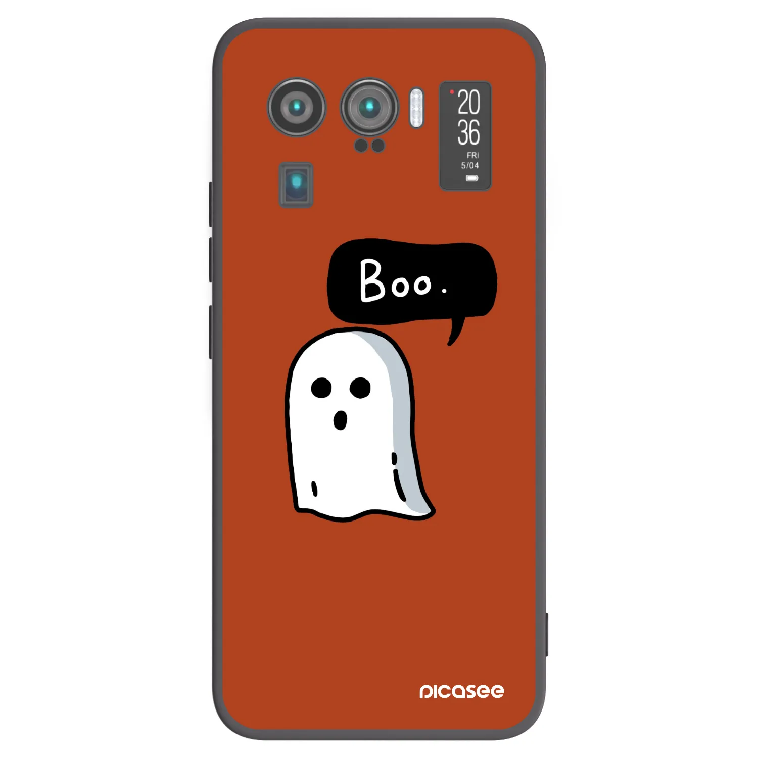 Picasee crna silikonska maskica za Xiaomi Mi 11 Ultra - Boo