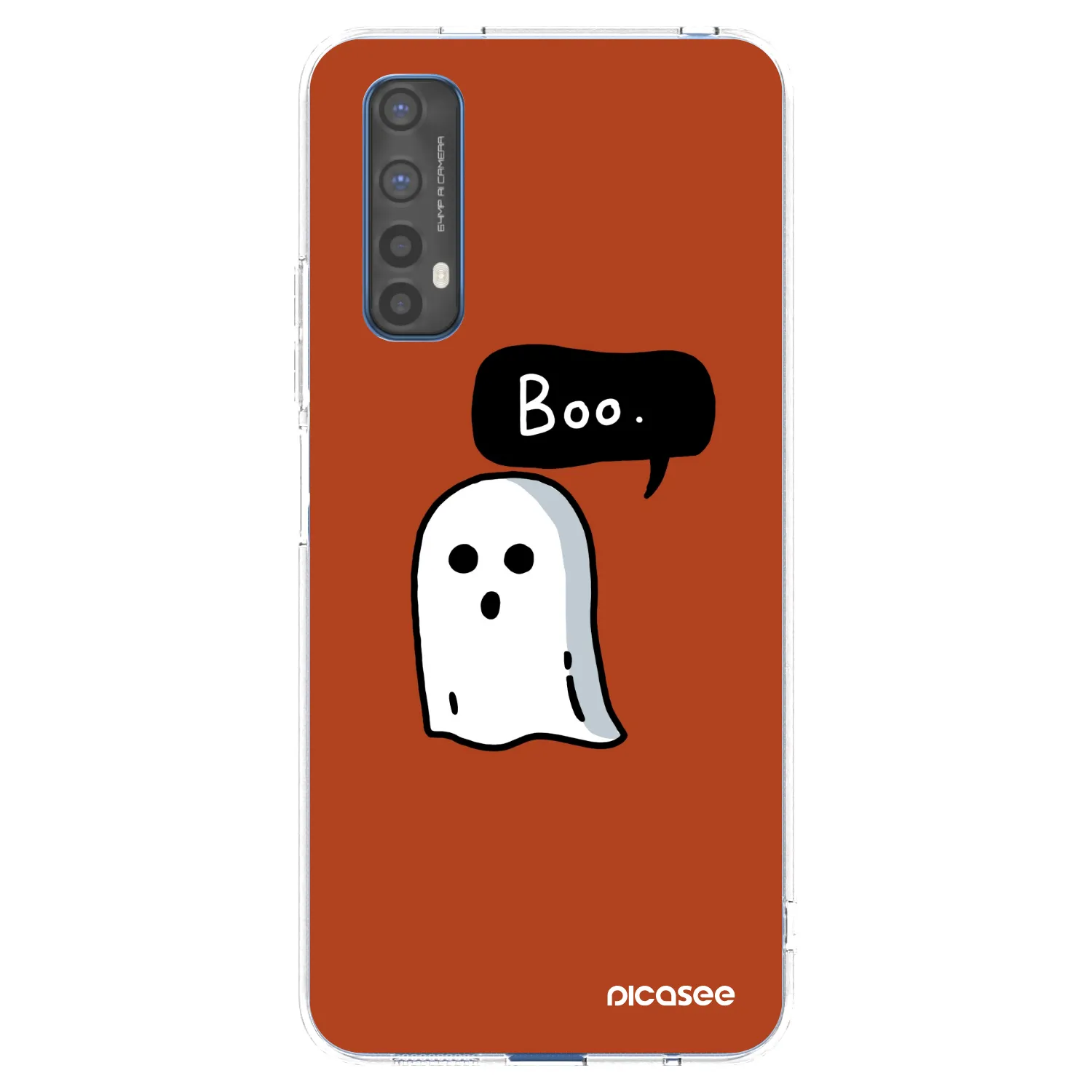Picasee silikonska prozirna maskica za Realme 7 - Boo