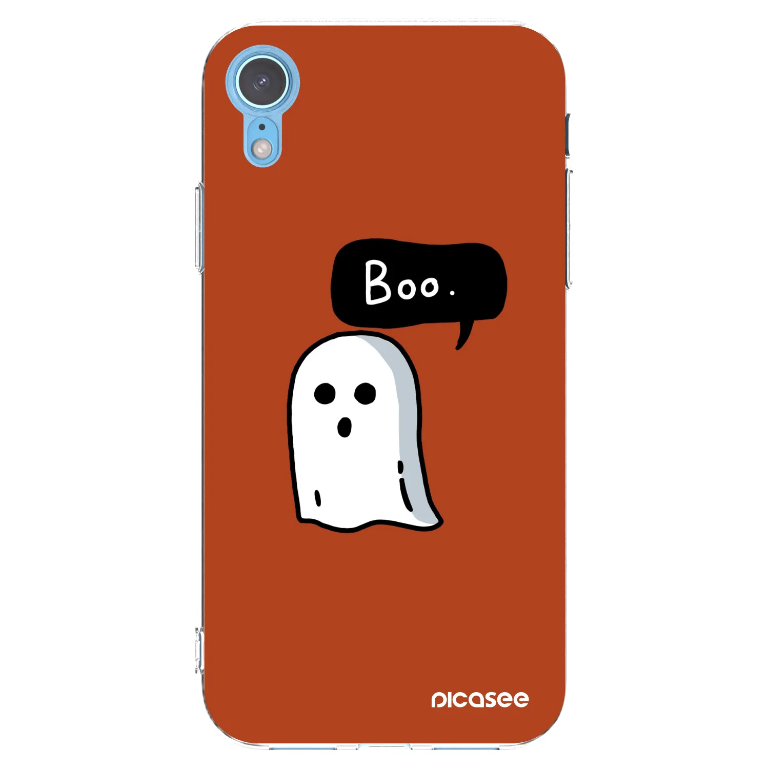 Picasee silikonska prozirna maskica za Apple iPhone XR - Boo