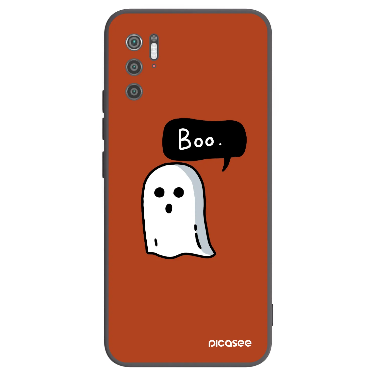 Picasee crna silikonska maskica za Xiaomi Poco M3 Pro 5G - Boo