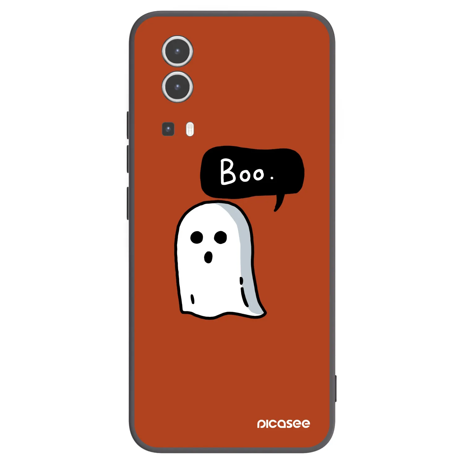 Picasee crna silikonska maskica za Vivo Y72 5G - Boo