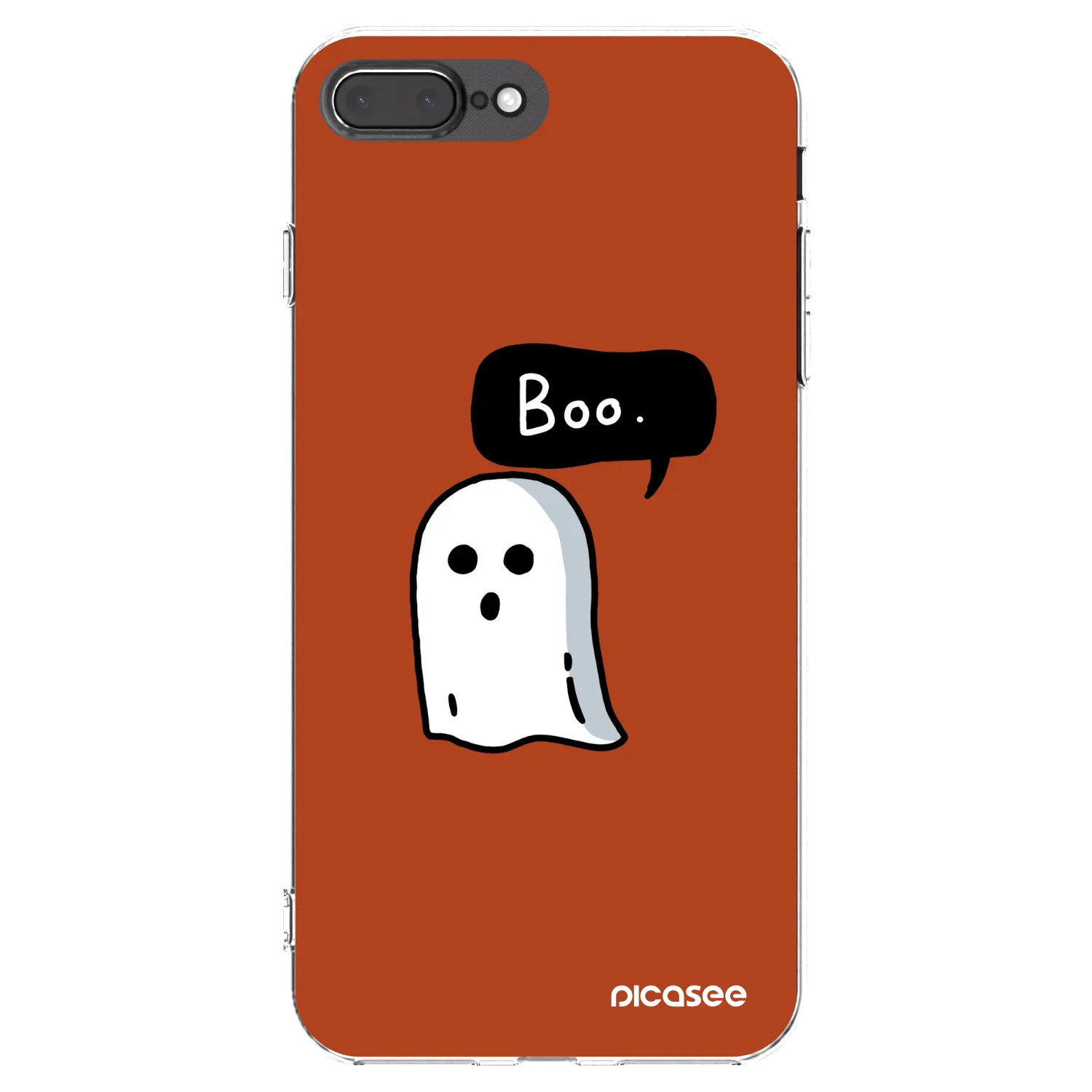 Picasee silikonska prozirna maskica za Apple iPhone 7 Plus - Boo