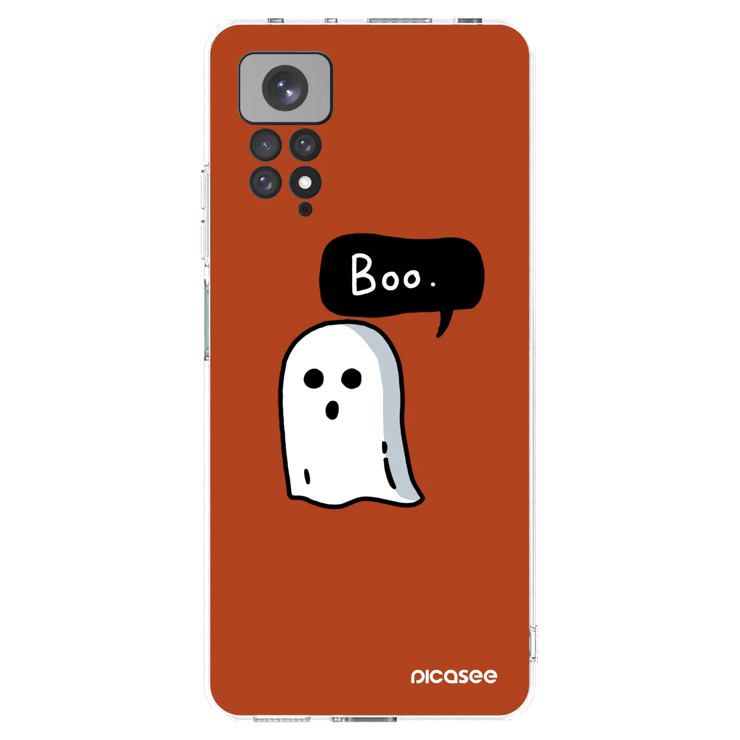 Picasee silikonska prozirna maskica za Xiaomi Redmi Note 11 - Boo