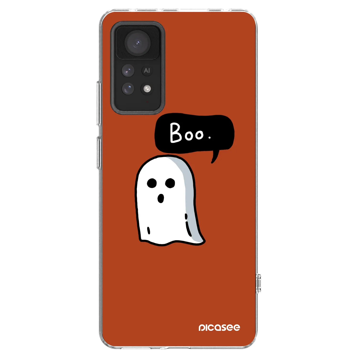 Picasee silikonska prozirna maskica za Xiaomi Redmi Note 11 Pro - Boo