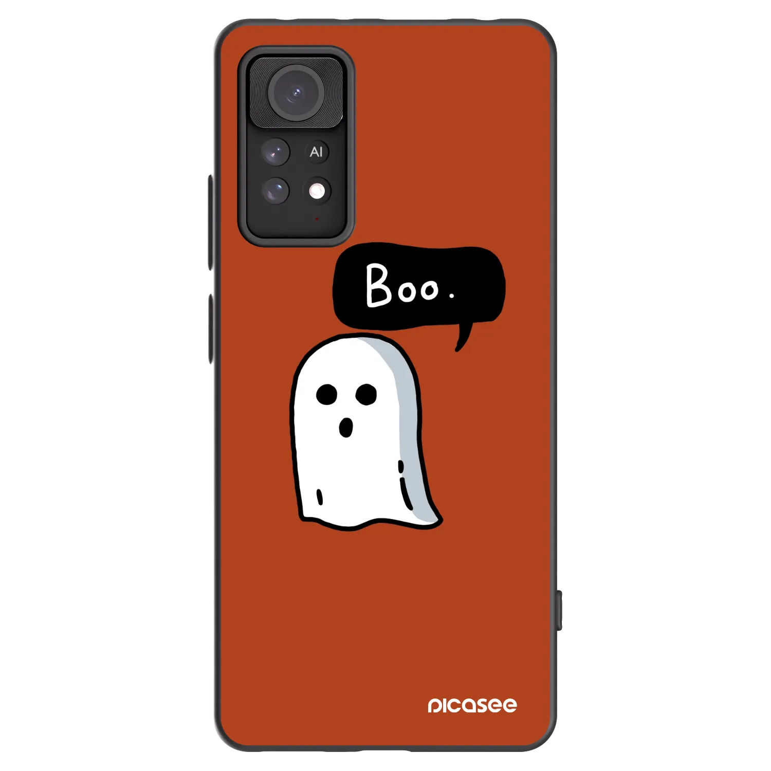 Picasee crna silikonska maskica za Xiaomi Redmi Note 11 Pro 5G - Boo