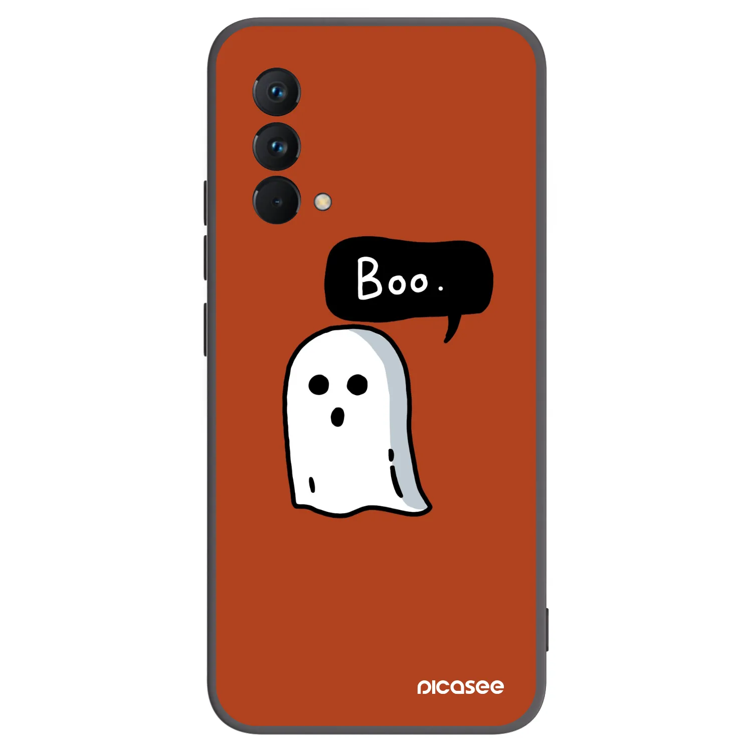 Picasee crna silikonska maskica za Realme GT Master Edition 5G - Boo