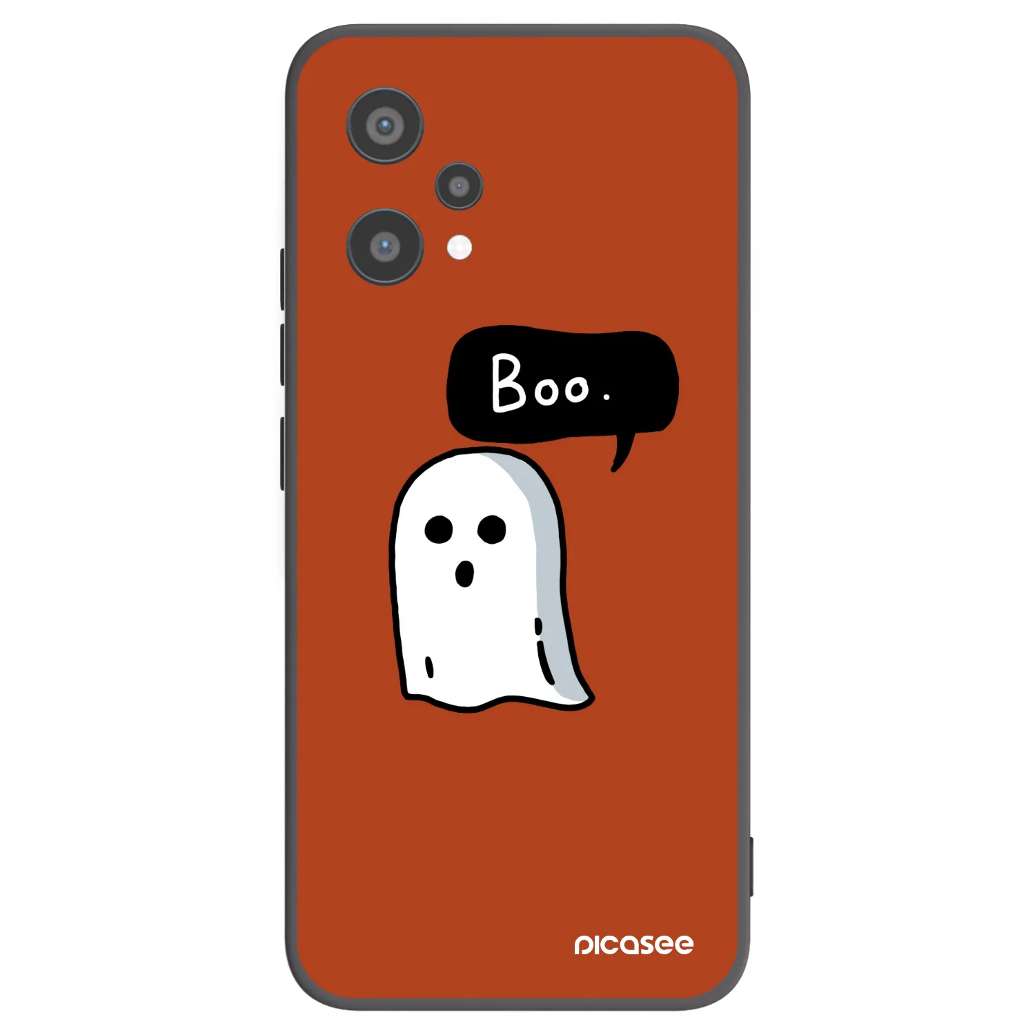 Picasee crna silikonska maskica za Realme 9 Pro 5G - Boo