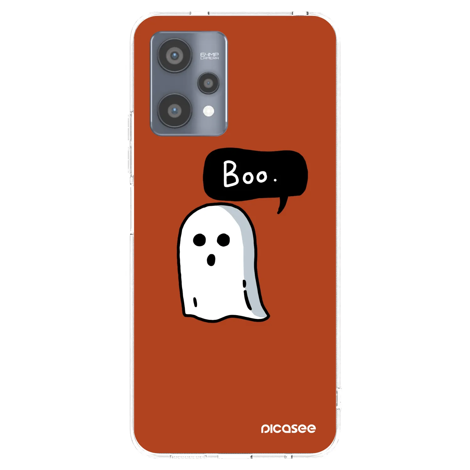 Picasee silikonska prozirna maskica za Realme 9 Pro 5G - Boo