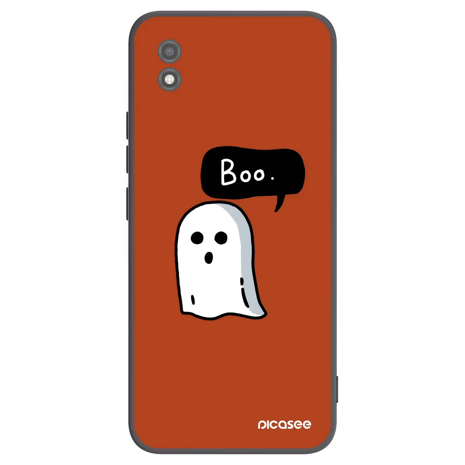 Picasee crna silikonska maskica za Realme C11 (2021) - Boo