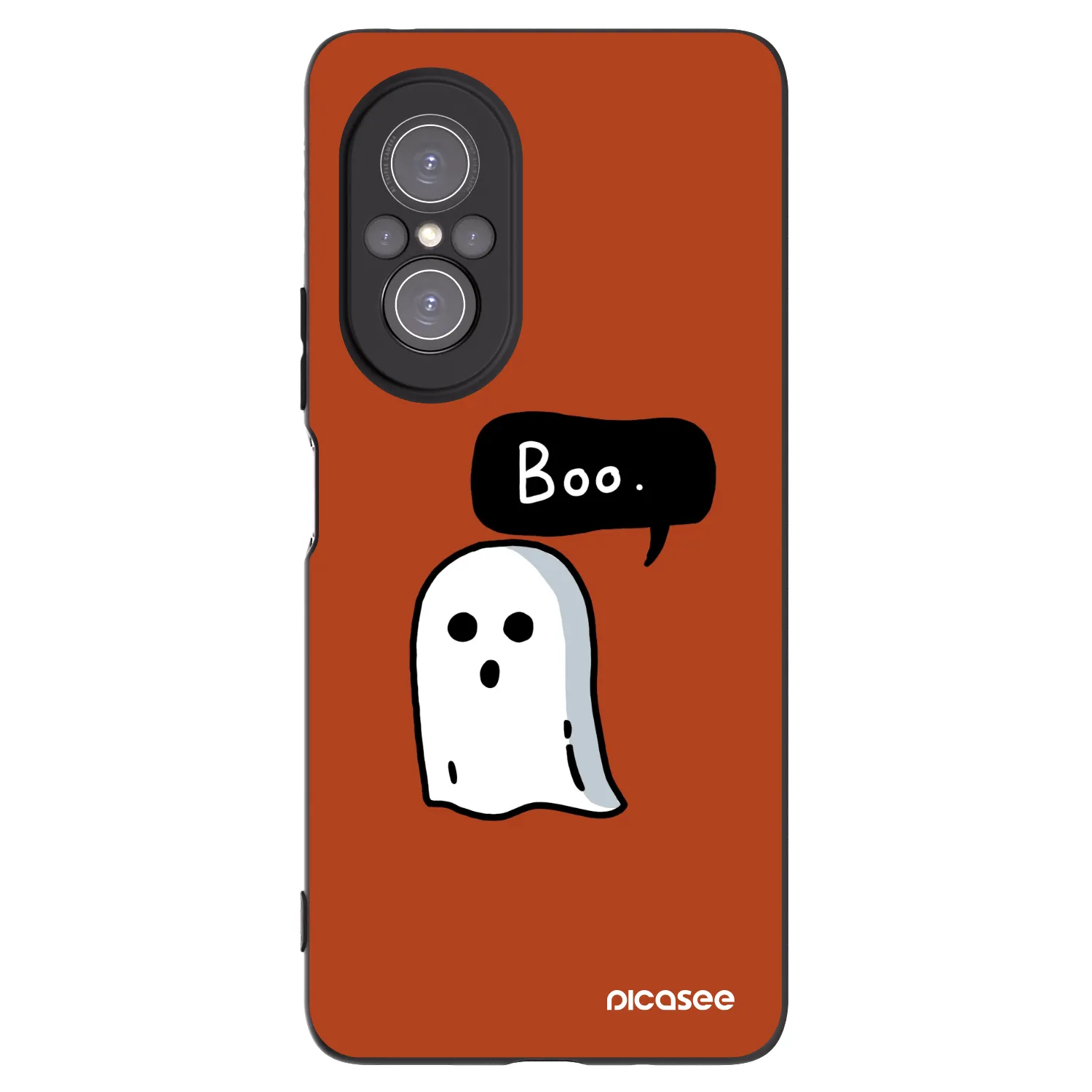 Picasee crna silikonska maskica za Huawei Nova 9 SE - Boo