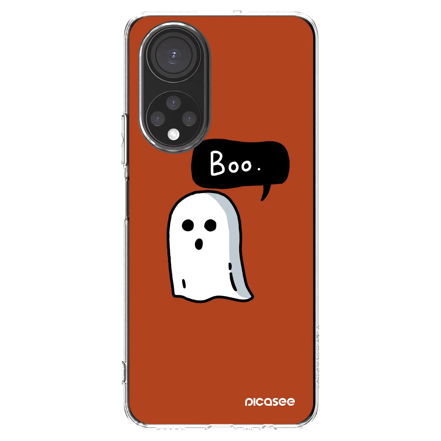 Picasee silikonska prozirna maskica za Honor X7 - Boo