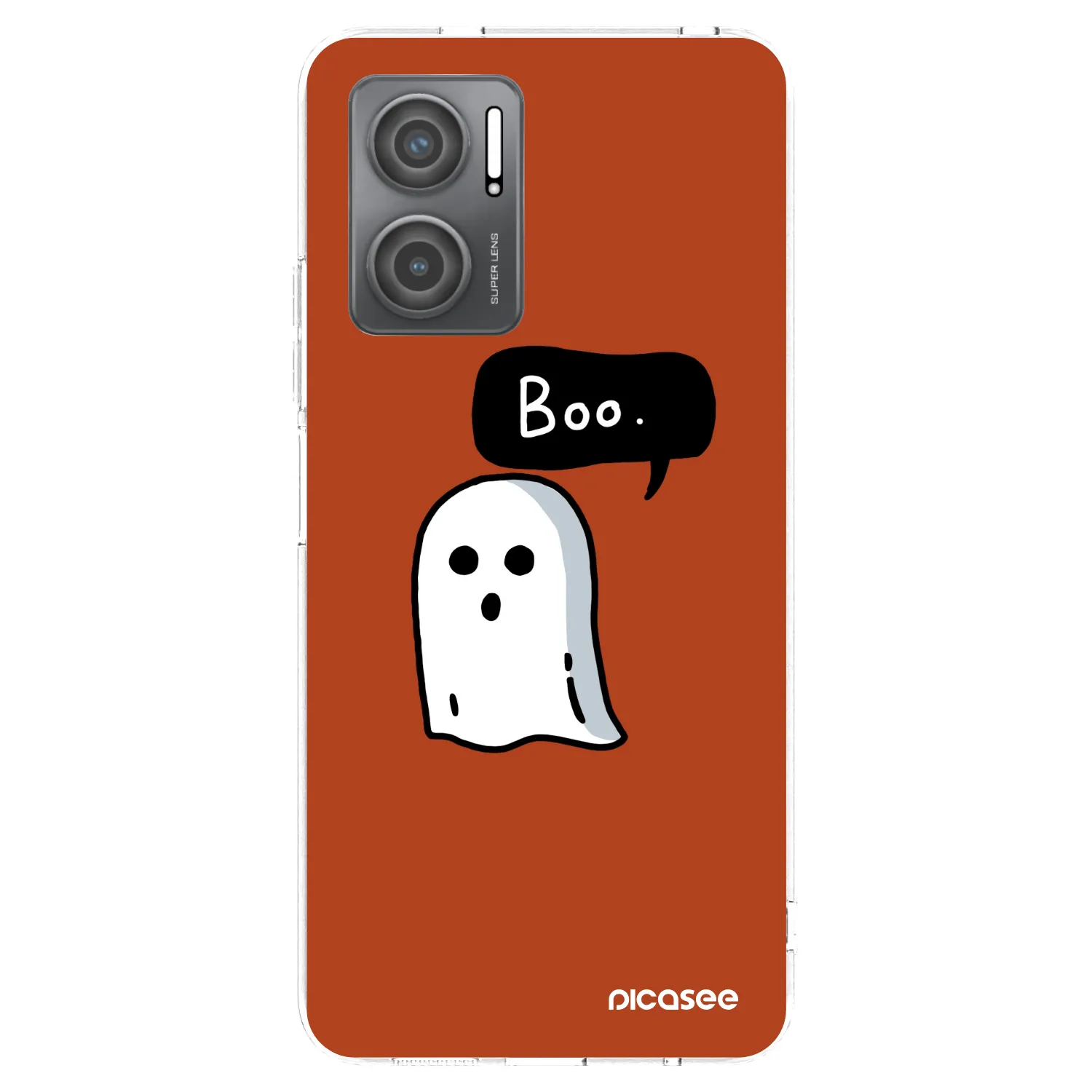 Picasee silikonska prozirna maskica za Xiaomi Redmi 10 5G - Boo