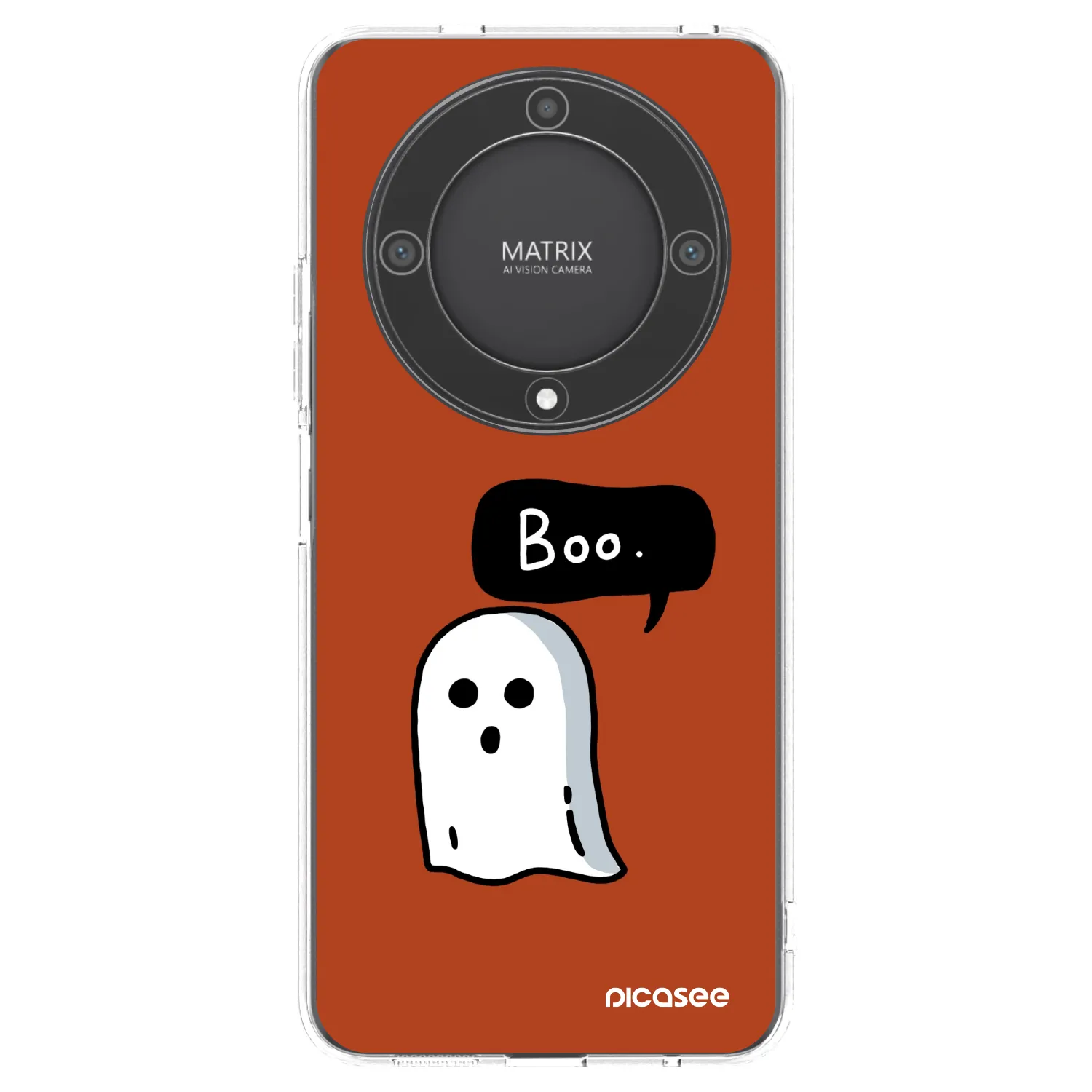 Picasee silikonska prozirna maskica za Honor Magic5 Lite 5G - Boo