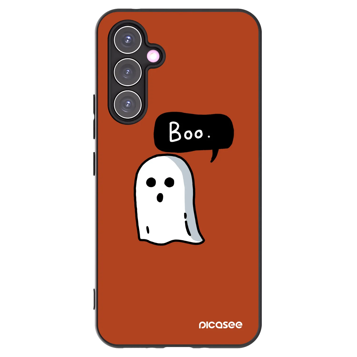Picasee crna silikonska maskica za Samsung Galaxy A54 5G A546B - Boo