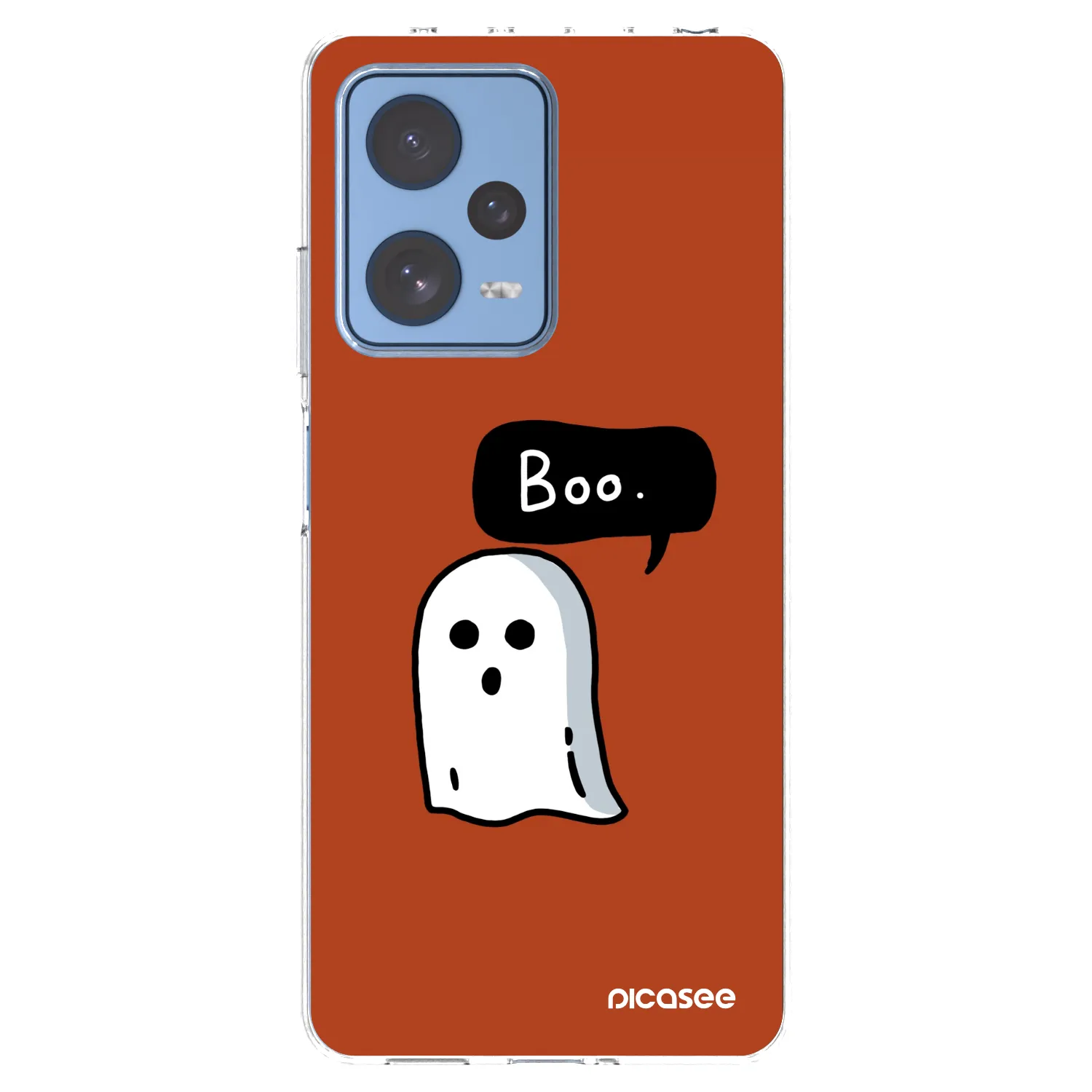 Picasee silikonska prozirna maskica za Xiaomi Redmi Note 12 Pro 5G - Boo