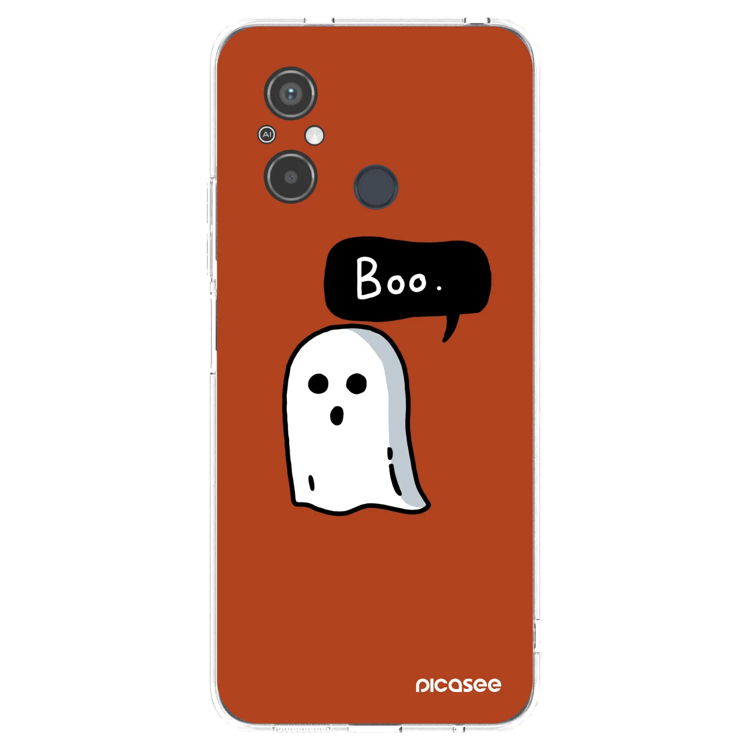 Picasee silikonska prozirna maskica za Xiaomi Redmi 12C - Boo