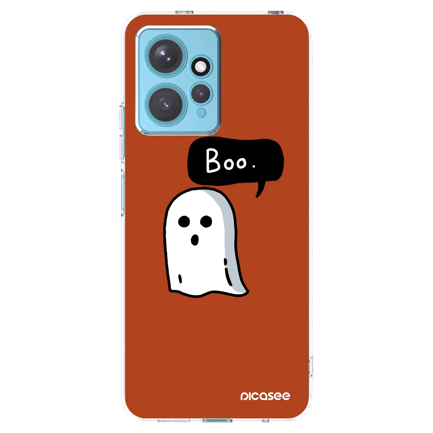 Picasee silikonska prozirna maskica za Xiaomi Redmi Note 12 4G - Boo