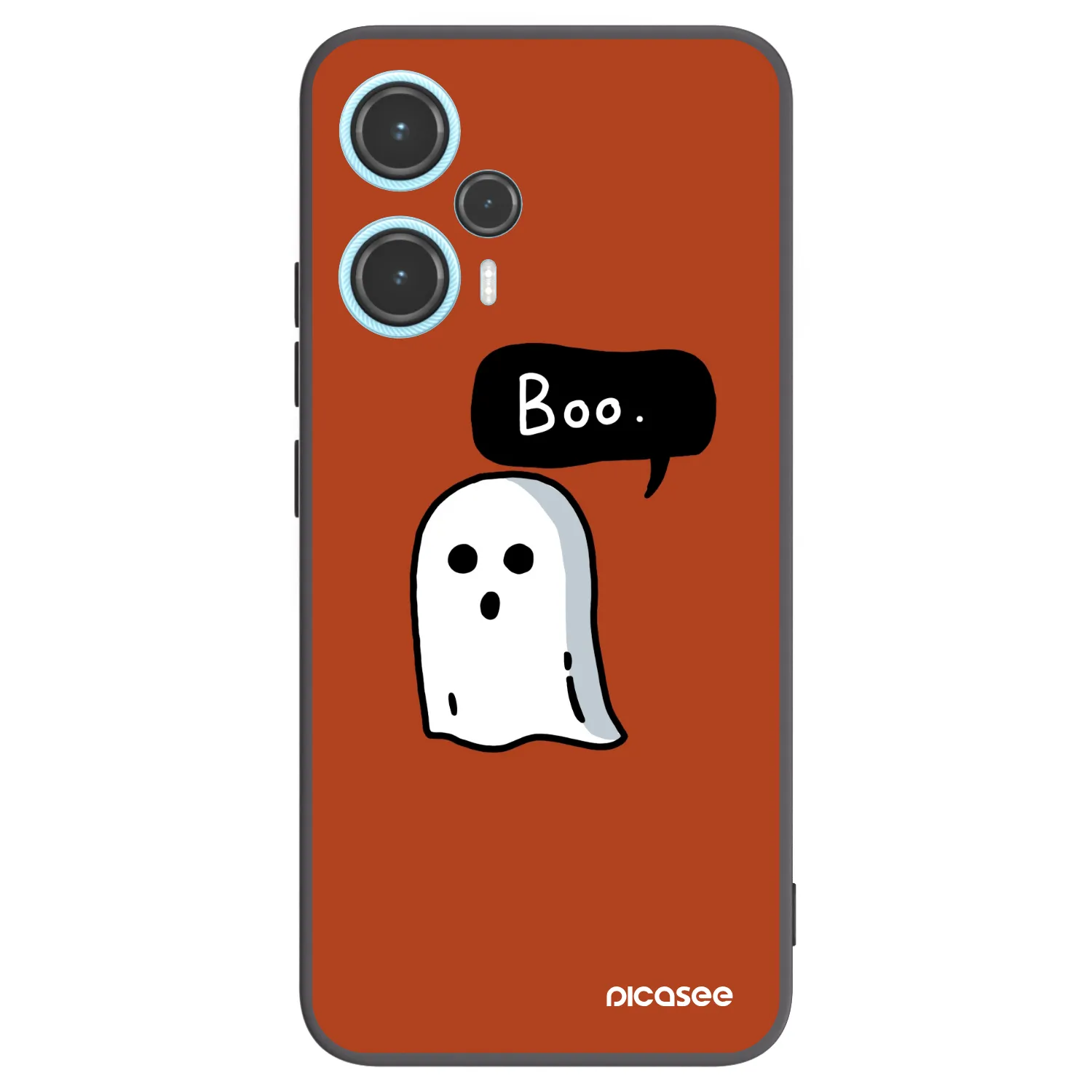 Picasee crna silikonska maskica za Xiaomi Poco F5 - Boo