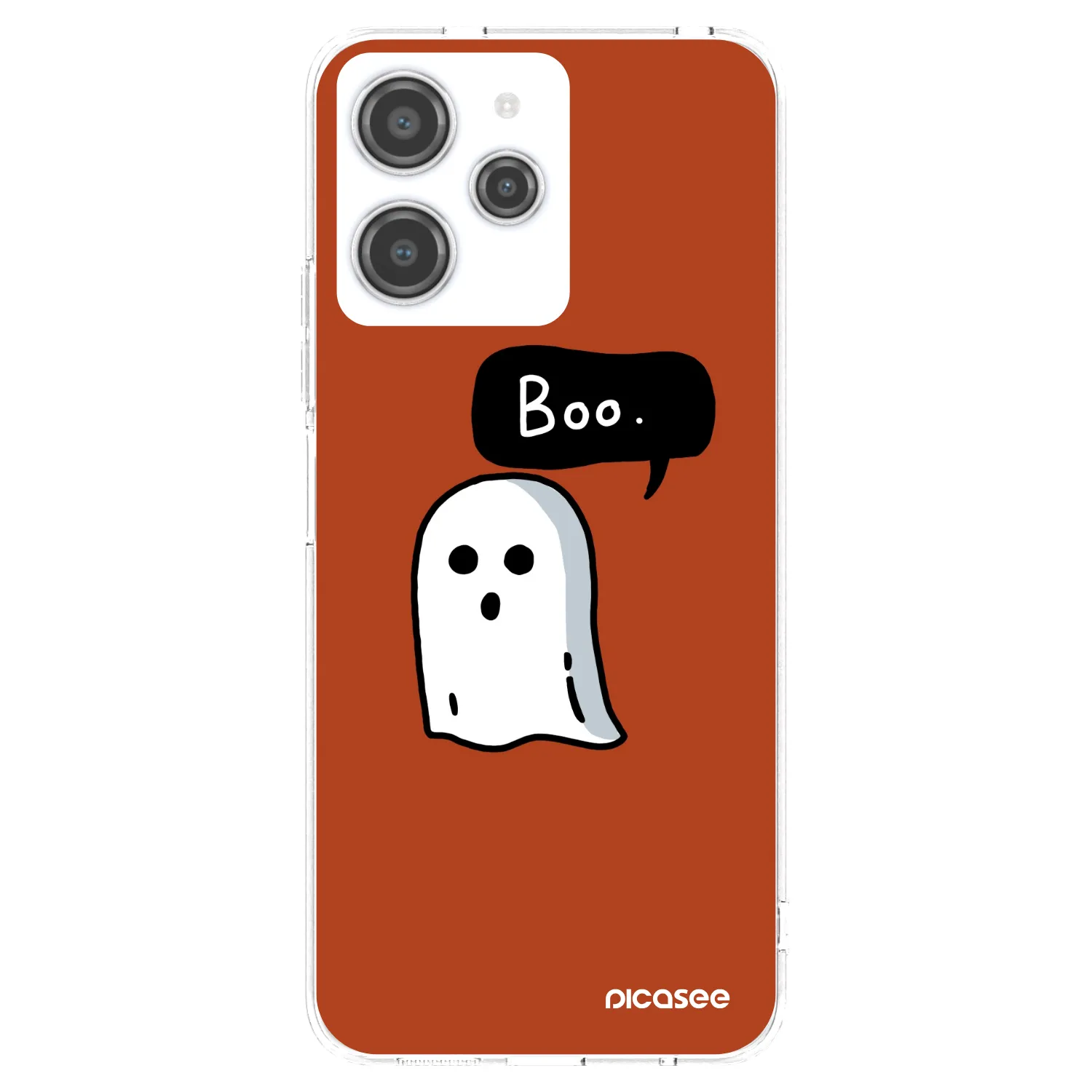 Picasee silikonska prozirna maskica za Xiaomi Redmi 12 4G - Boo