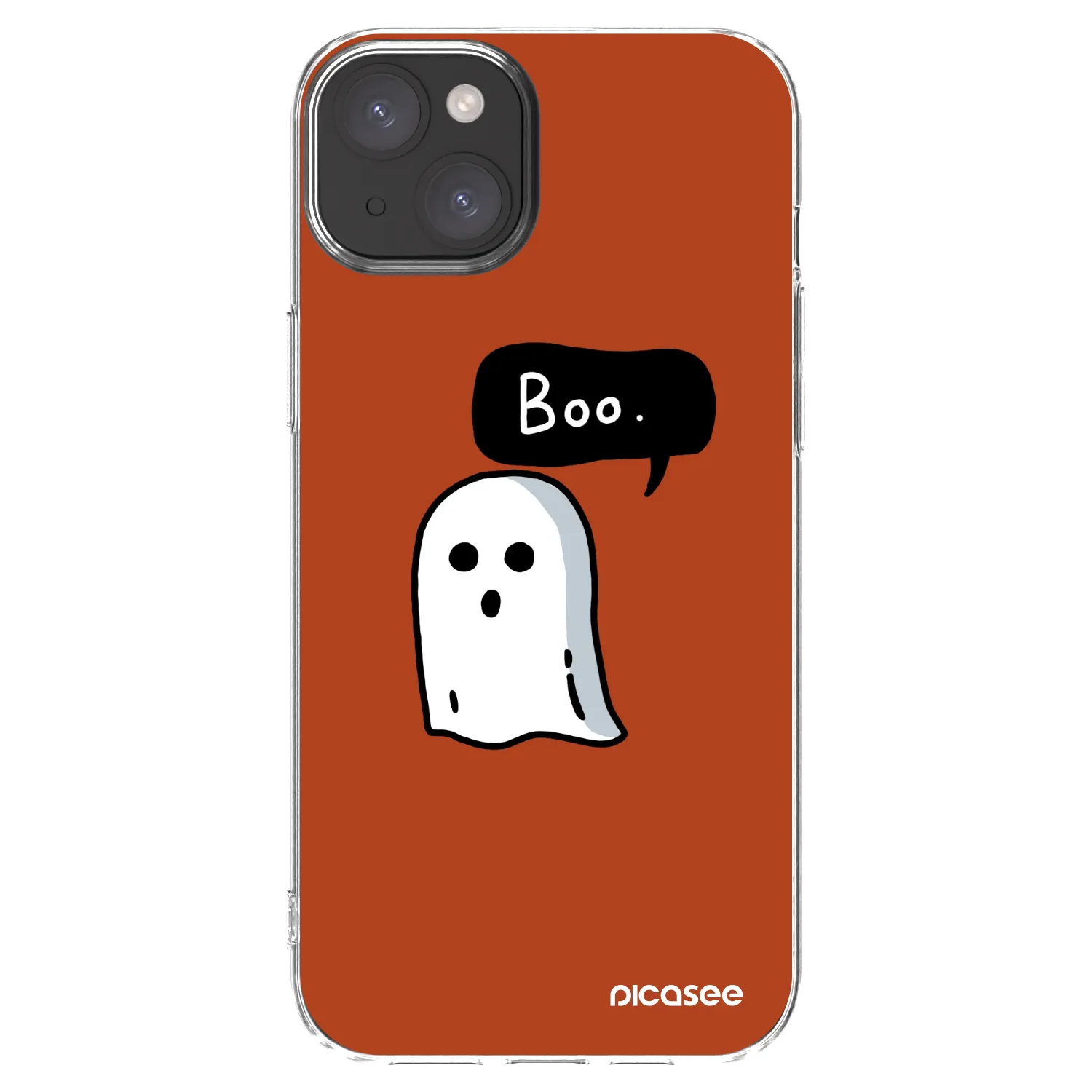 Picasee silikonska prozirna maskica za Apple iPhone 15 Plus - Boo