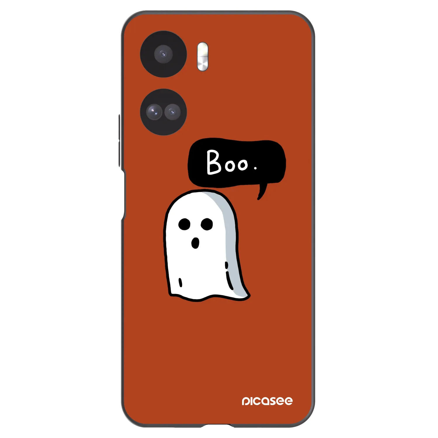 Picasee crna silikonska maskica za Honor 90 Lite 5G - Boo