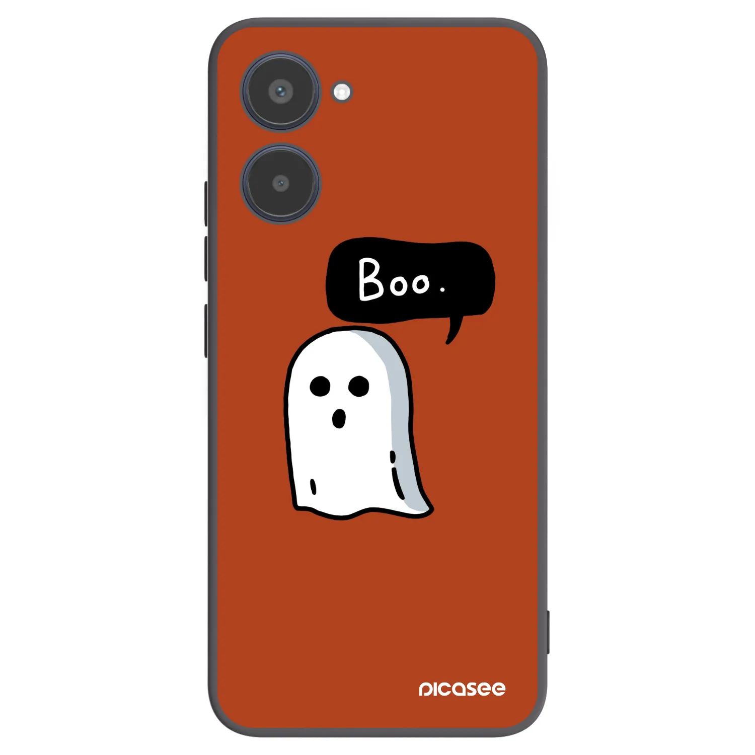 Picasee crna silikonska maskica za Realme 10 4G - Boo