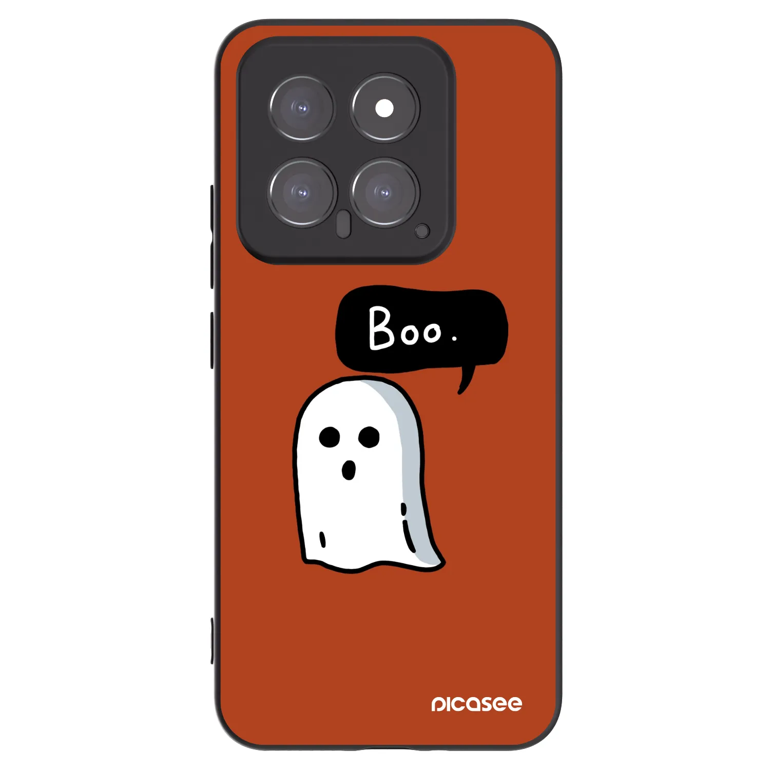 Picasee crna silikonska maskica za Xiaomi 14 - Boo