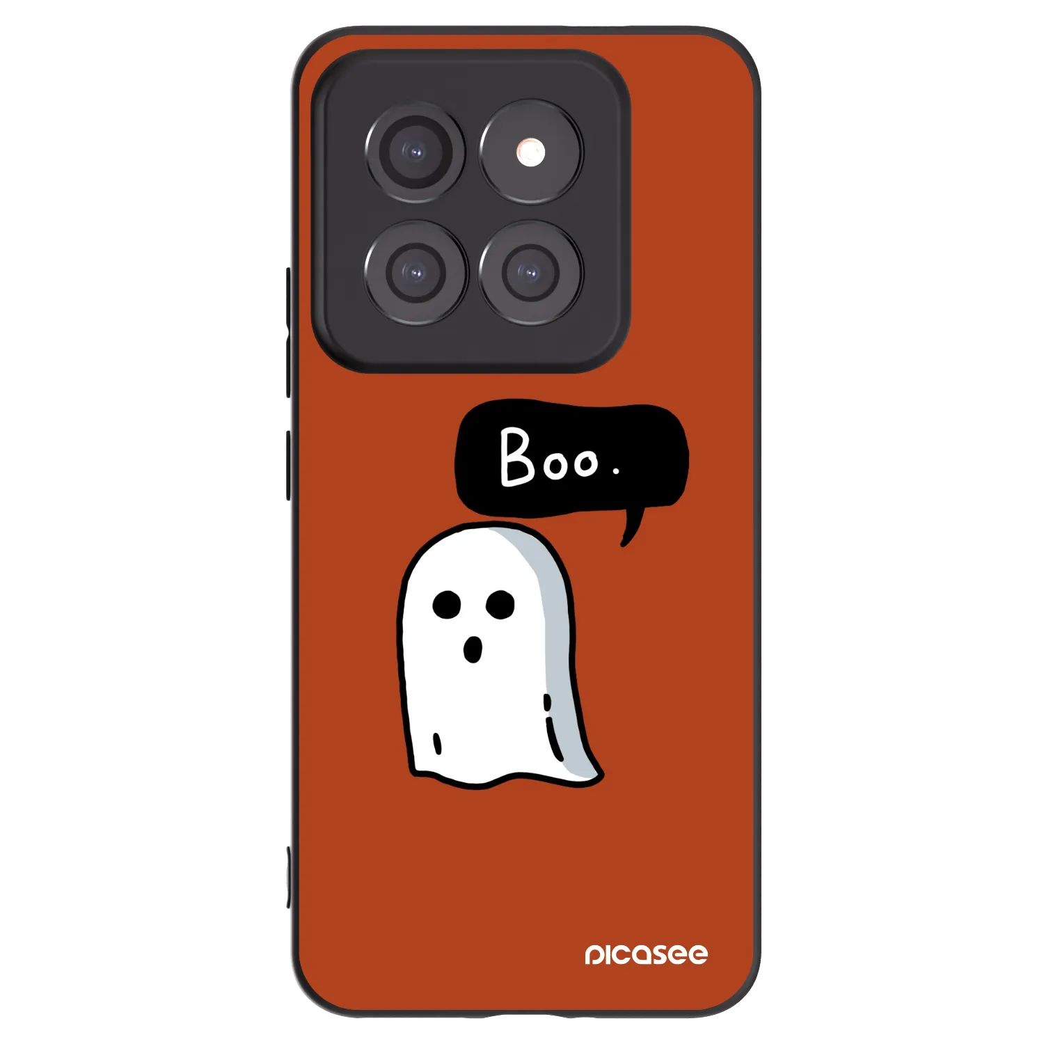 Picasee crna silikonska maskica za Xiaomi 14 Pro - Boo