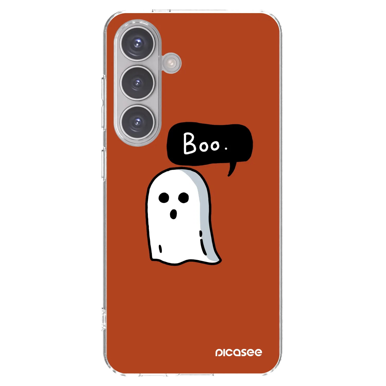 Picasee silikonska prozirna maskica za Samsung Galaxy S24 S921B 5G - Boo