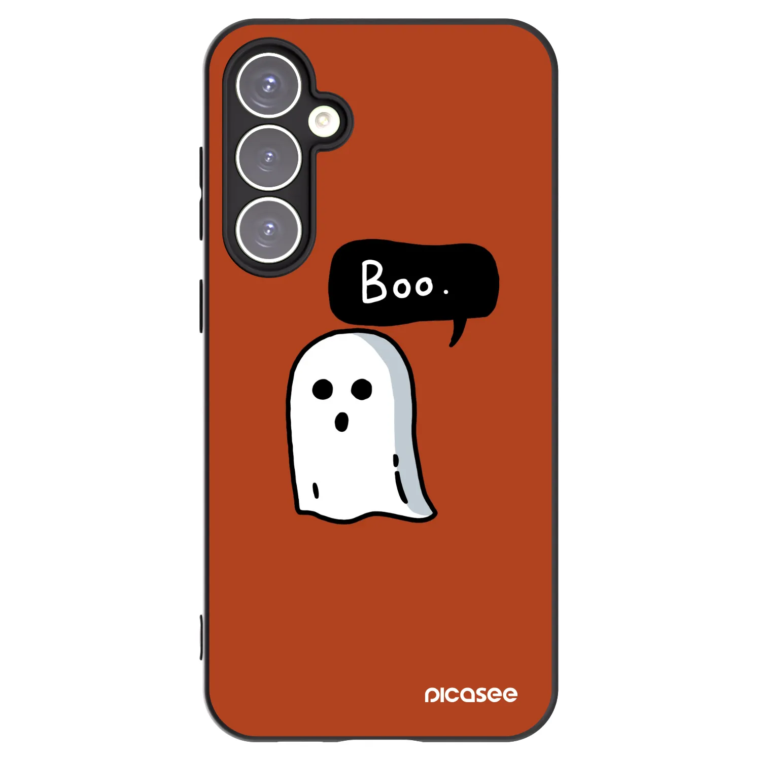 Picasee crna silikonska maskica za Samsung Galaxy S23 FE S711B - Boo