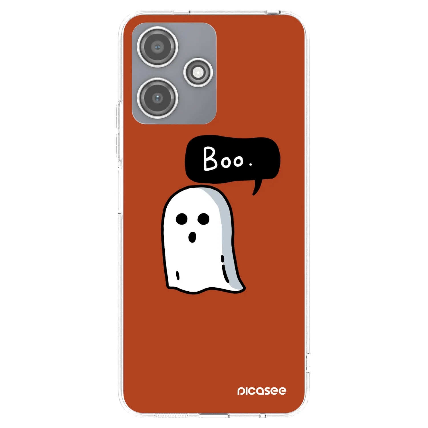Picasee silikonska prozirna maskica za Xiaomi Redmi 12 5G - Boo