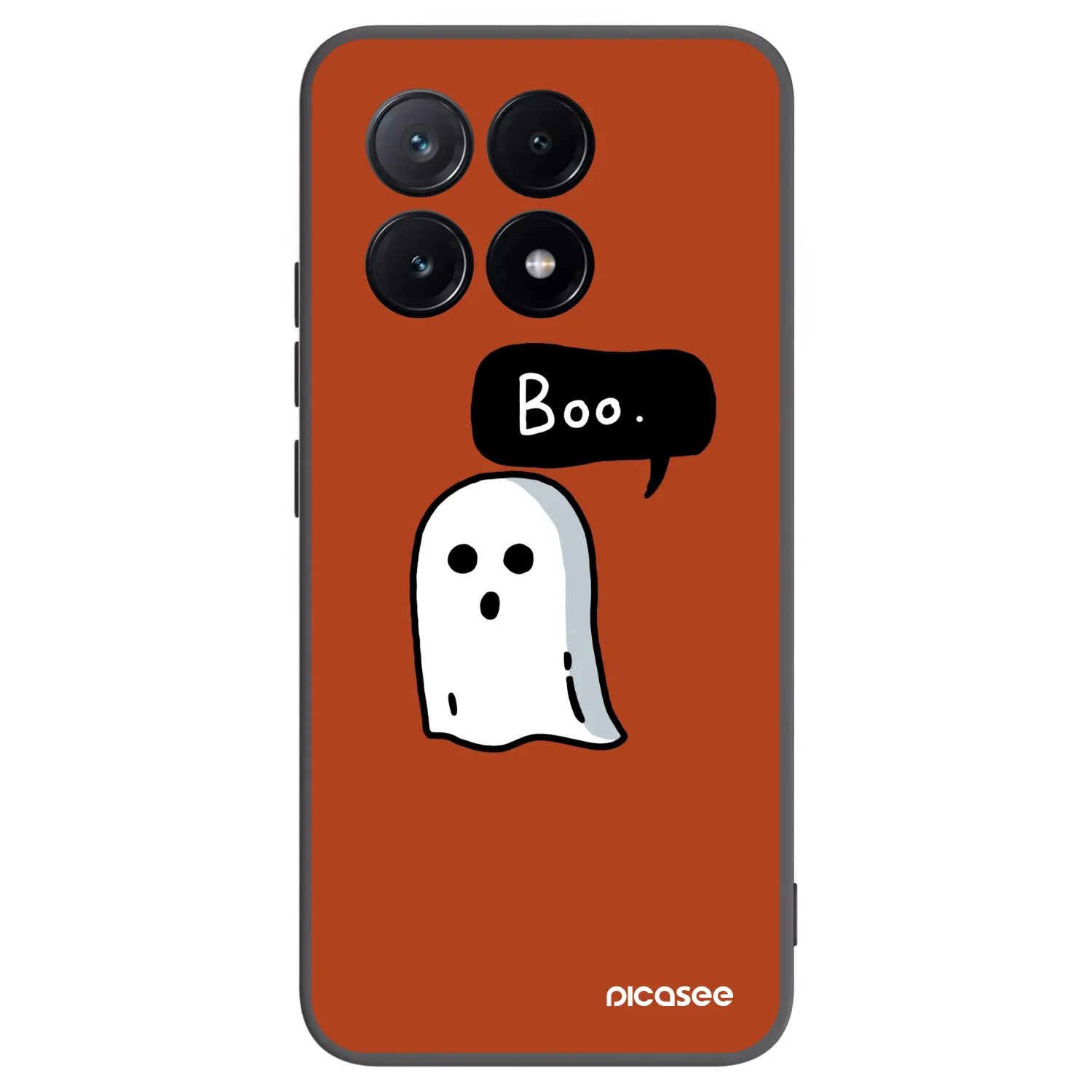 Picasee crna silikonska maskica za Xiaomi Poco X6 Pro - Boo