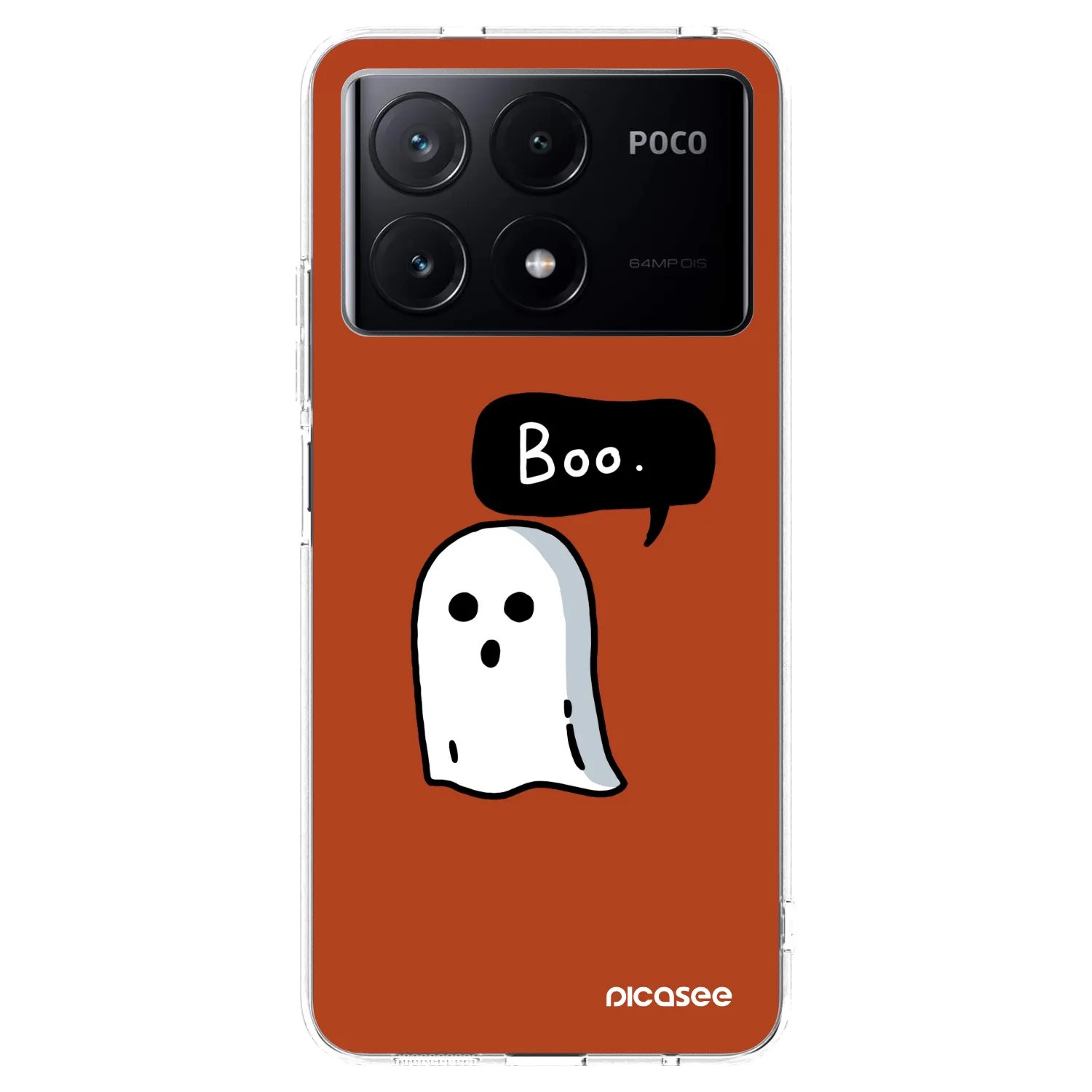 Picasee silikonska prozirna maskica za Xiaomi Poco X6 Pro - Boo