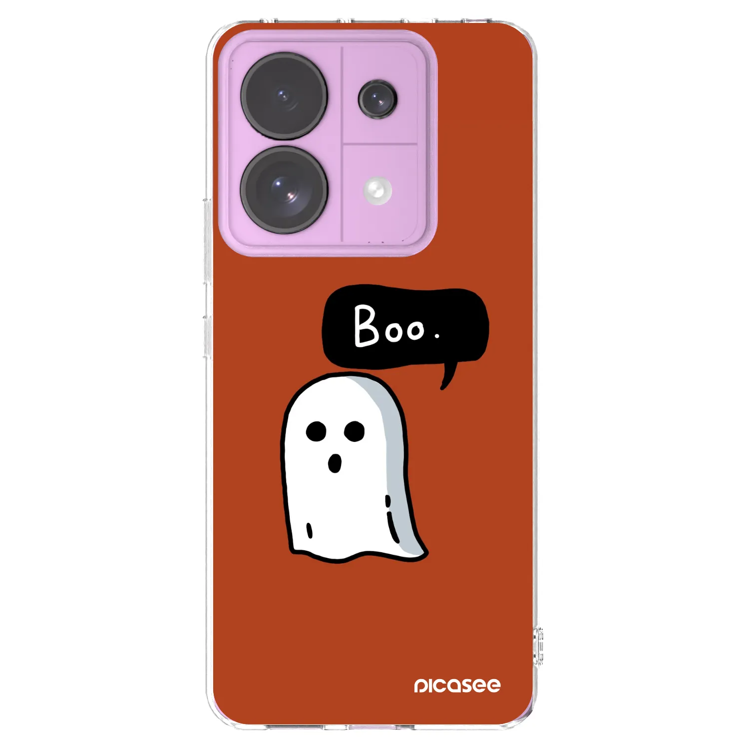 Picasee silikonska prozirna maskica za Xiaomi Redmi Note 13 Pro 5G - Boo