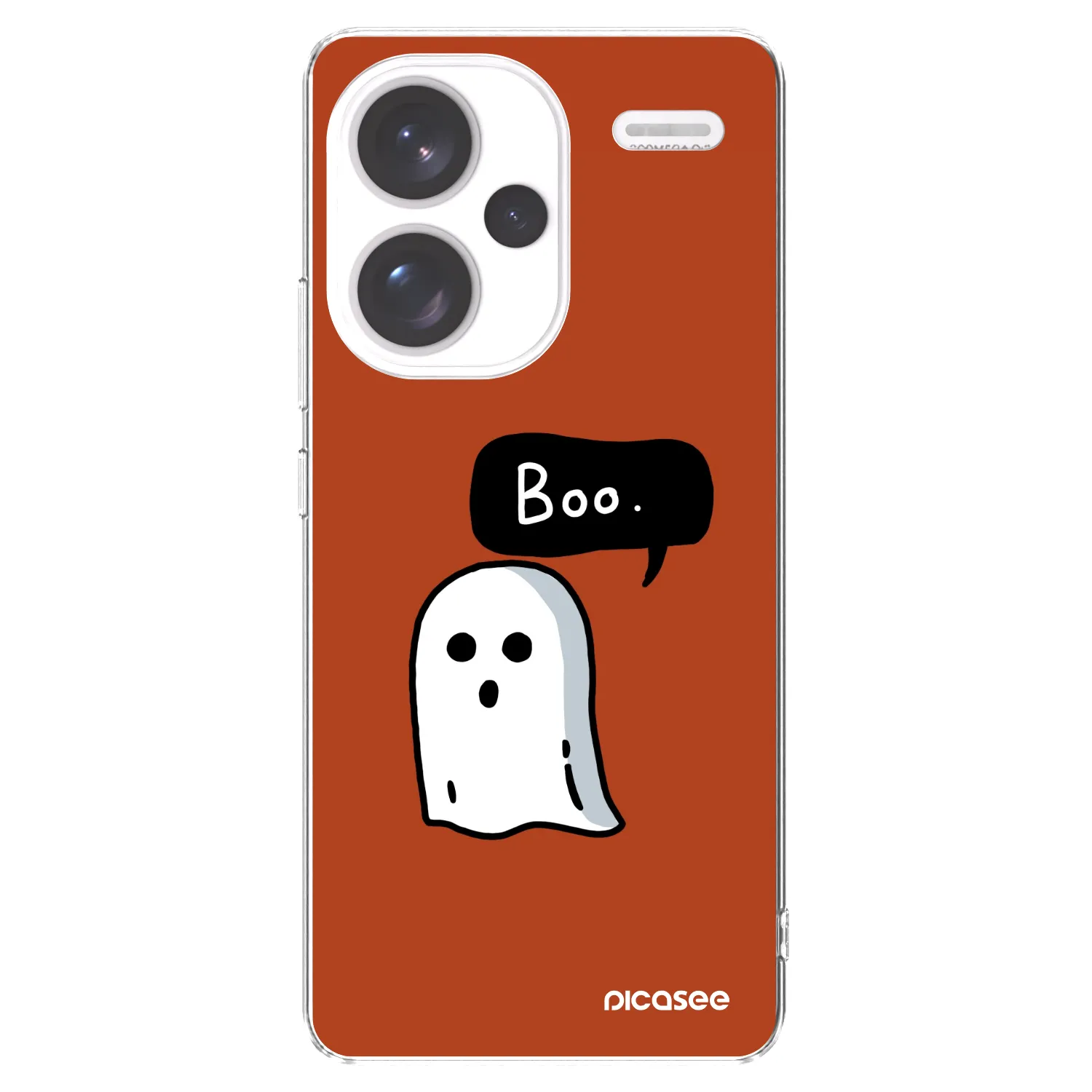 Picasee silikonska prozirna maskica za Xiaomi Redmi Note 13 Pro+ 5G - Boo