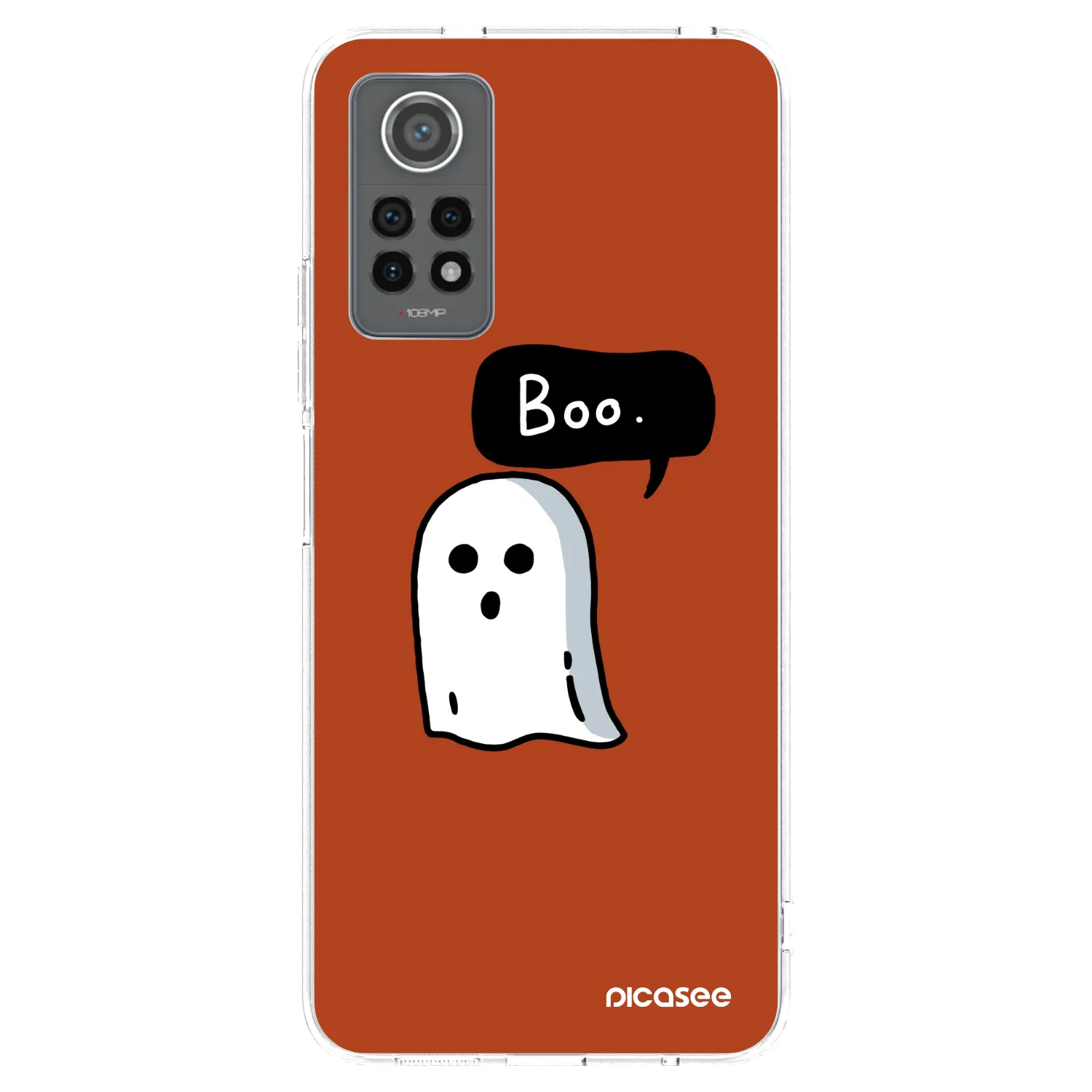 Picasee silikonska prozirna maskica za Xiaomi Redmi Note 12 Pro 4G - Boo