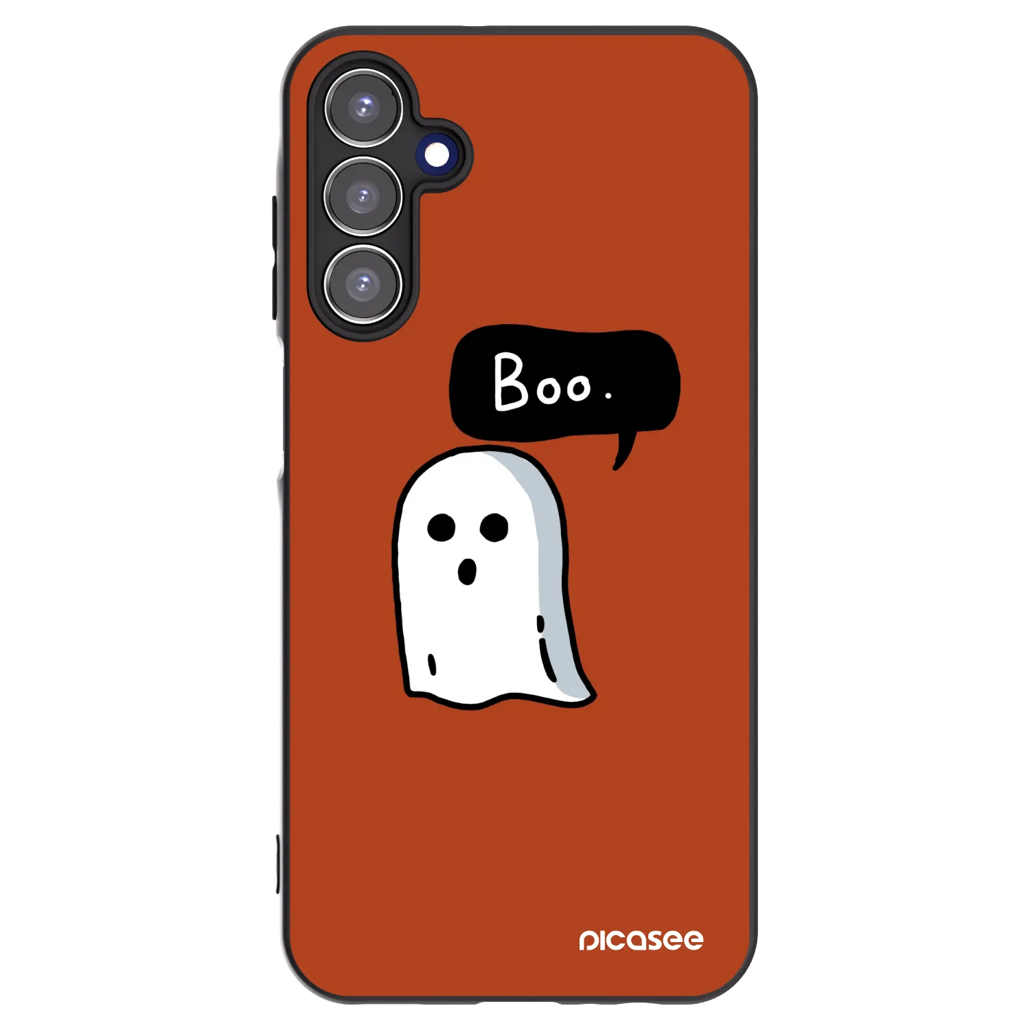 Picasee crna silikonska maskica za Samsung Galaxy A15 A156B 5G - Boo