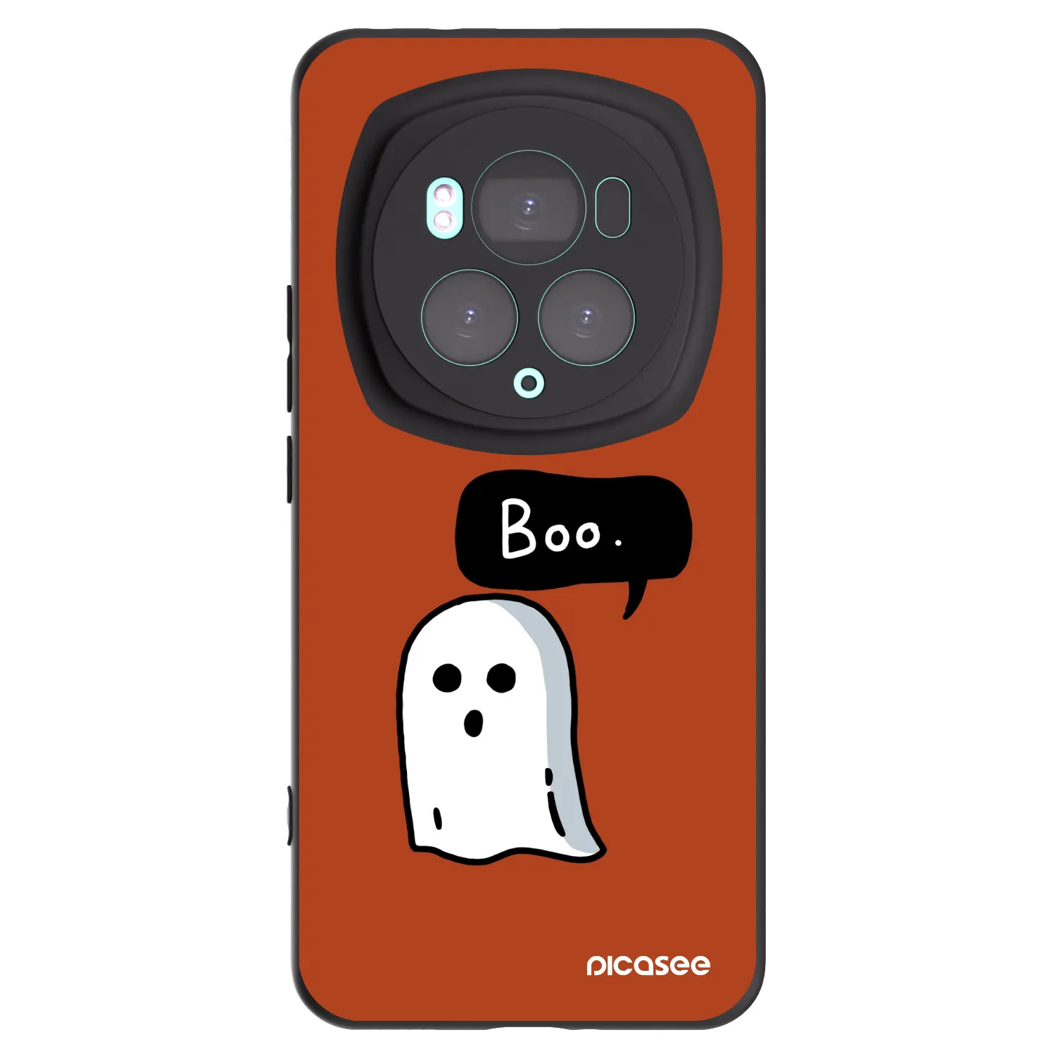 Picasee crna silikonska maskica za Honor Magic6 Pro - Boo