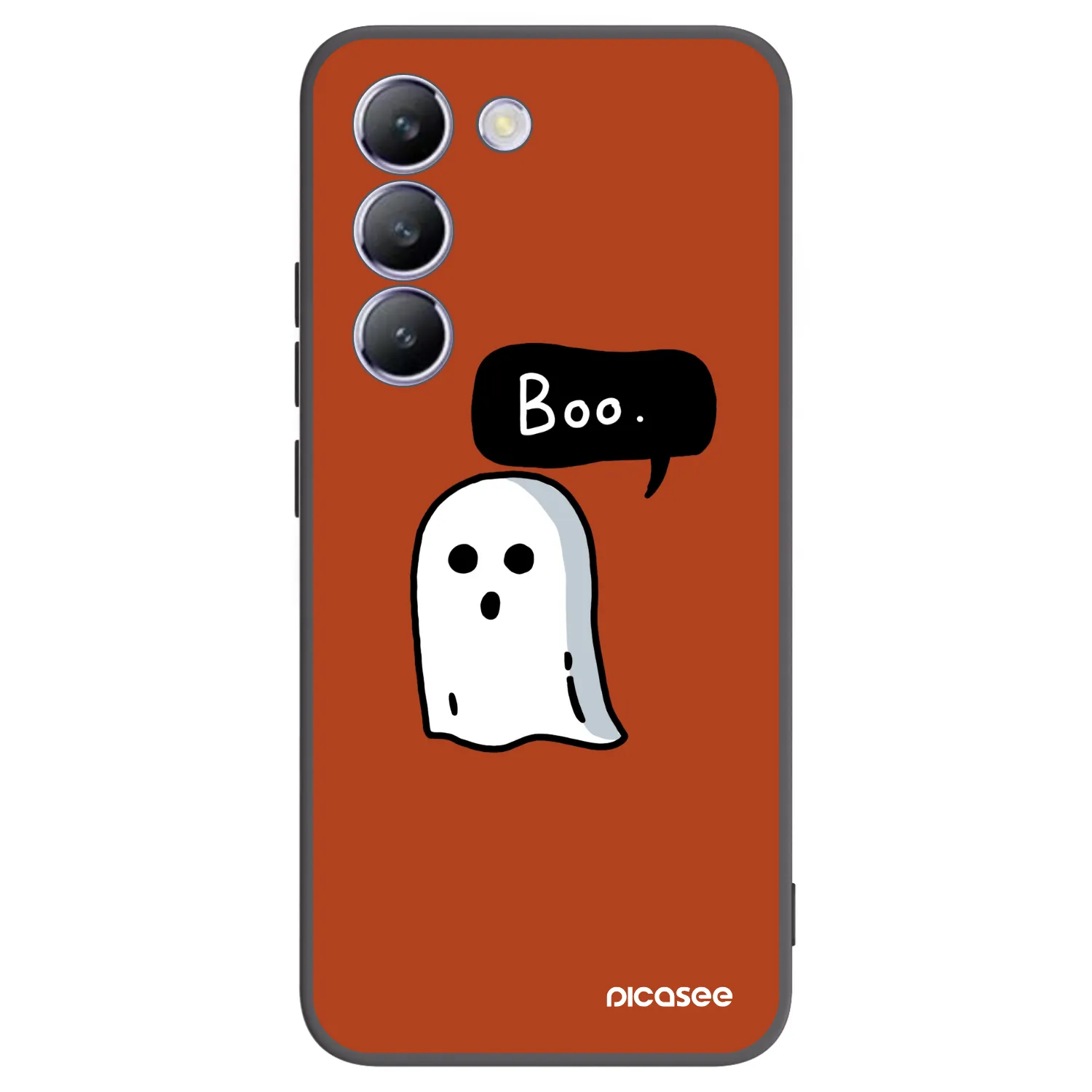 Picasee crna silikonska maskica za Vivo V40 SE 5G - Boo