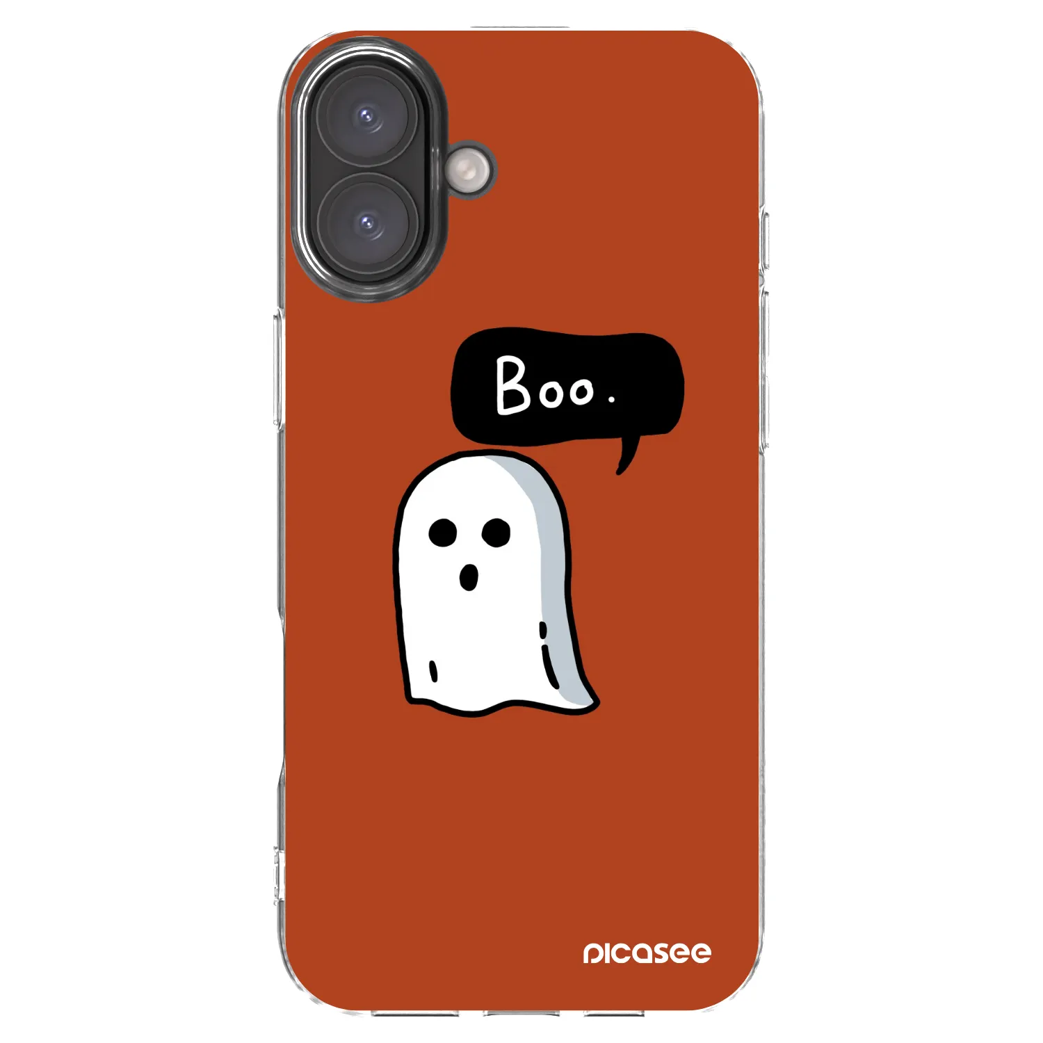 Picasee silikonska prozirna maskica za Apple iPhone 16 Plus - Boo