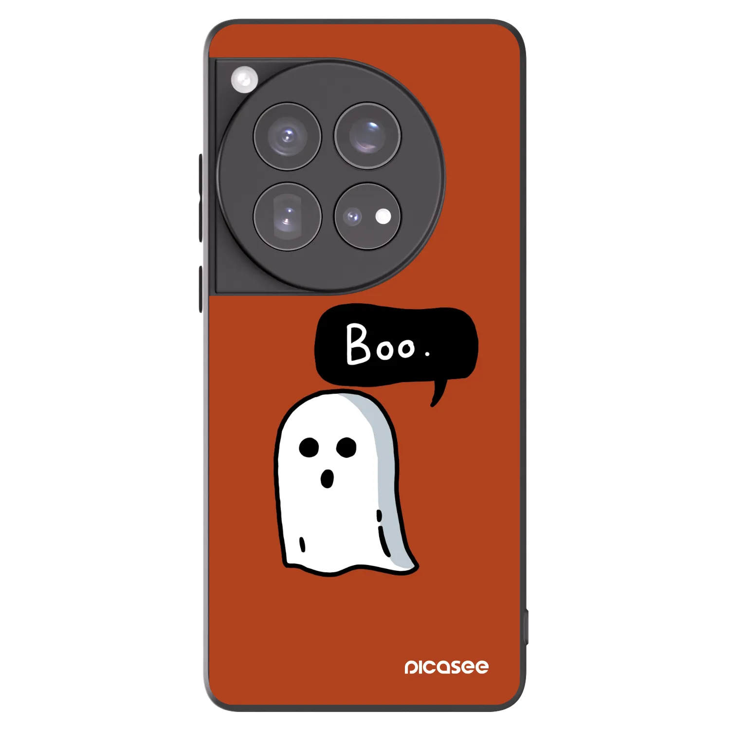 Picasee crna silikonska maskica za OnePlus 12 5G - Boo