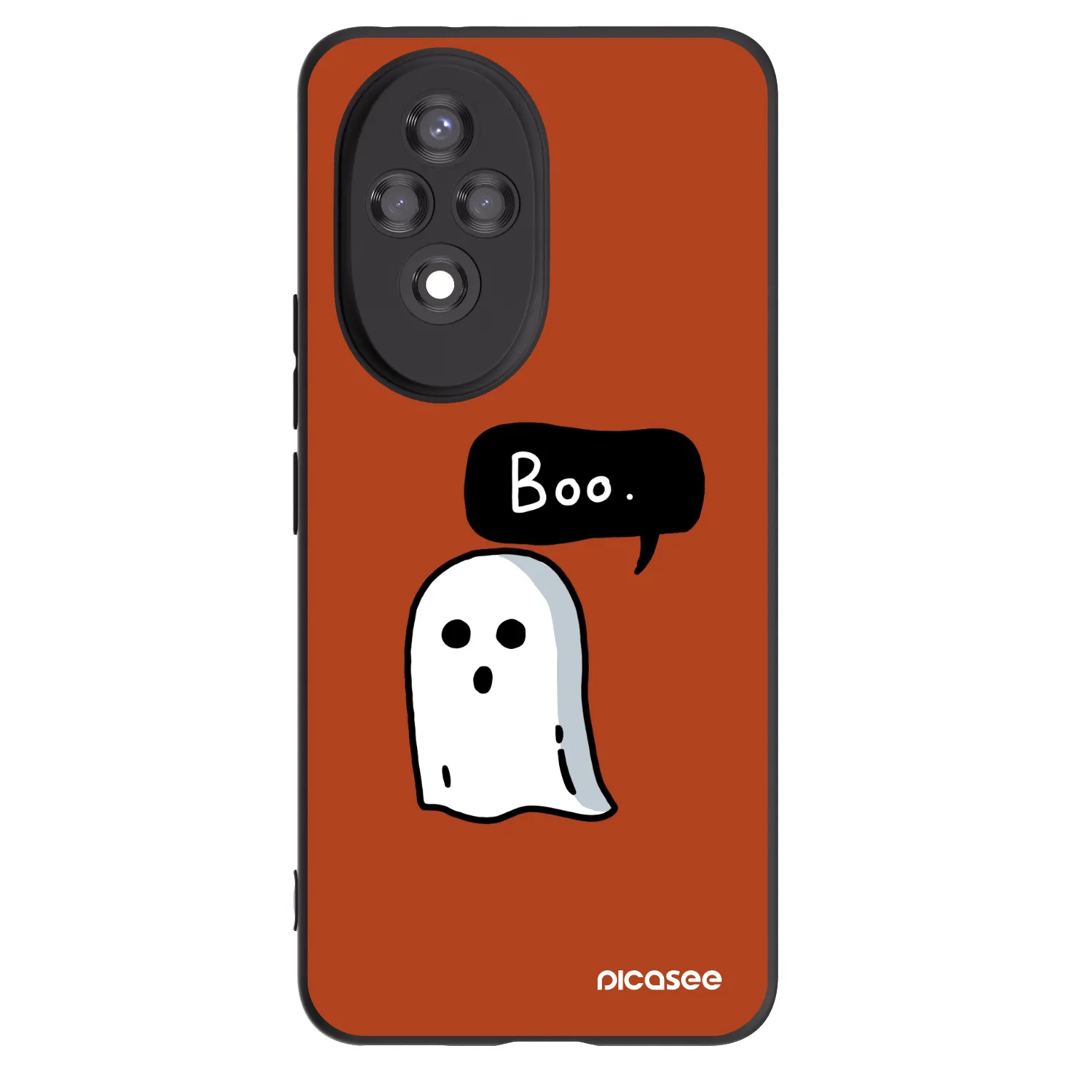 Picasee crna silikonska maskica za Honor 200 Pro 5G - Boo