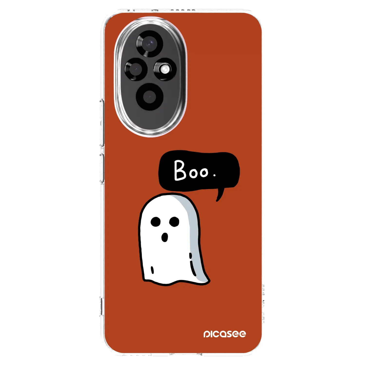 Picasee silikonska prozirna maskica za Honor 200 Pro 5G - Boo