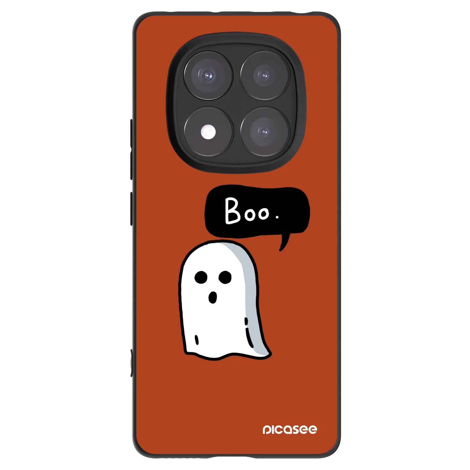Picasee crna silikonska maskica za Xiaomi Redmi Note 14 Pro+ 5G - Boo