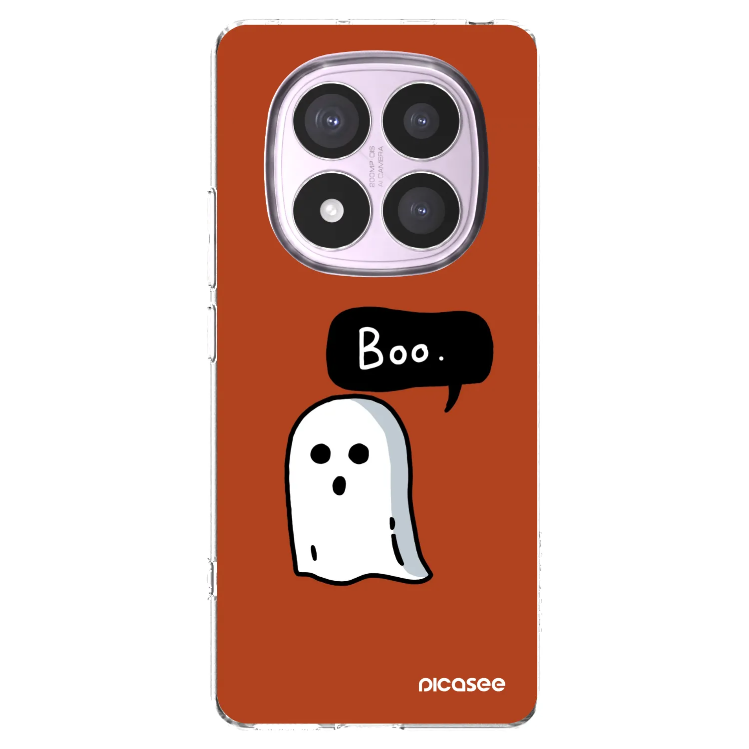 Picasee silikonska prozirna maskica za Xiaomi Redmi Note 14 Pro 5G - Boo